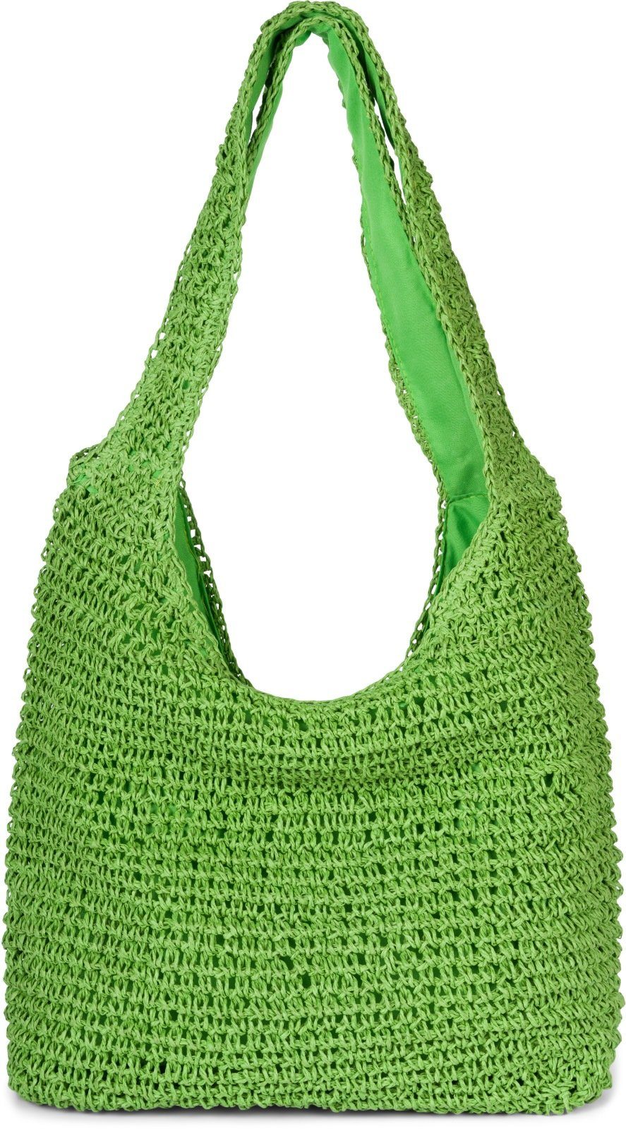 Beuteltasche Papierstroh Beuteltasche