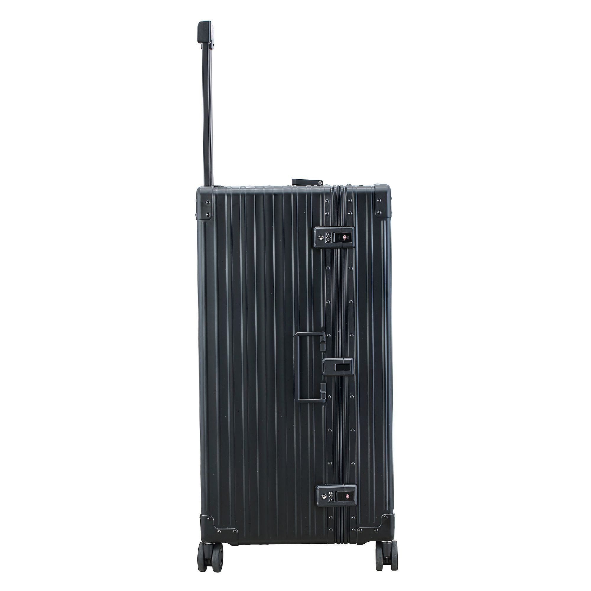 ALEON Hartschalen-Trolley Traveler, 4 Rollen, Aluminium