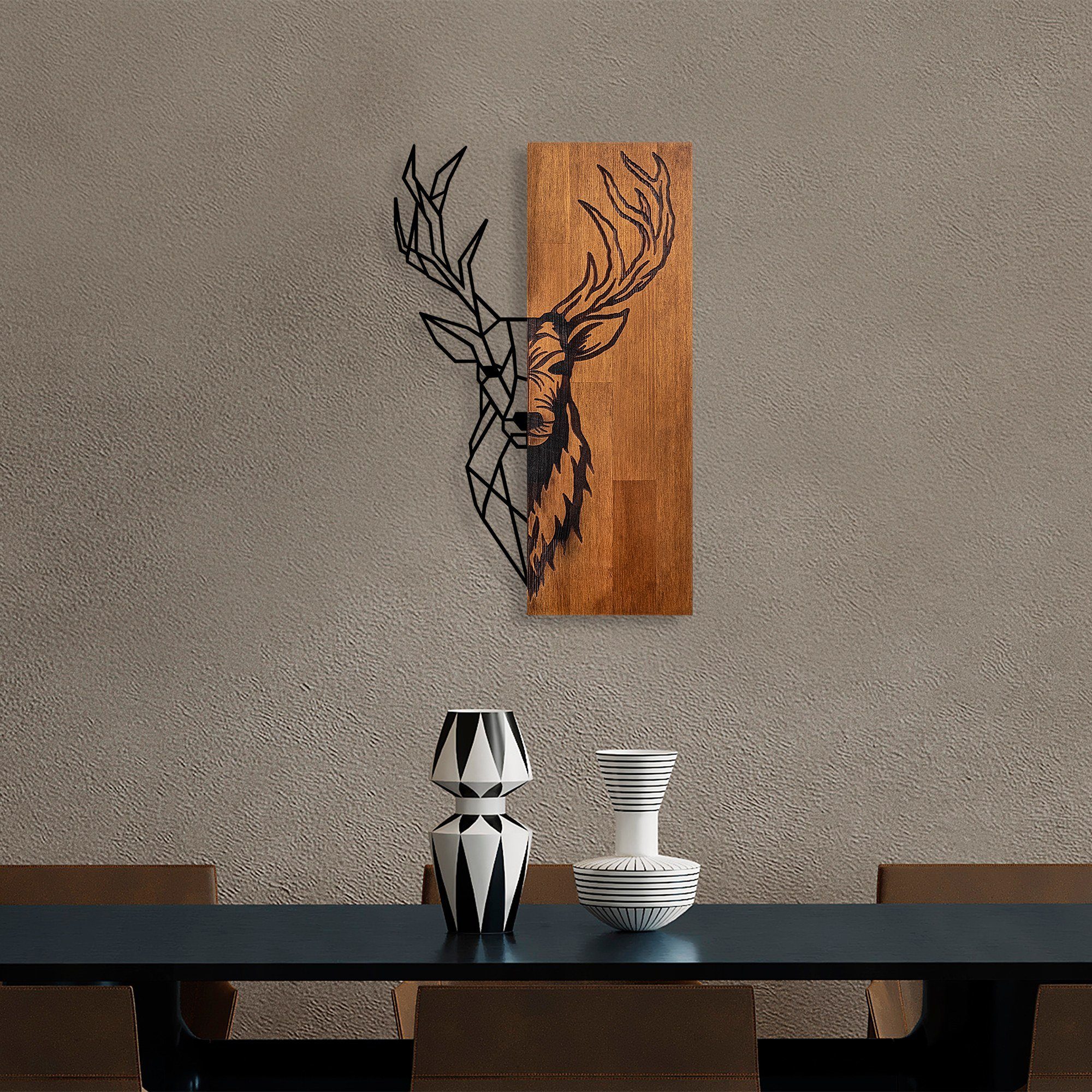 Wallity Wanddekoobjekt 100% WOODEN (Thickness: 3 günstig online kaufen