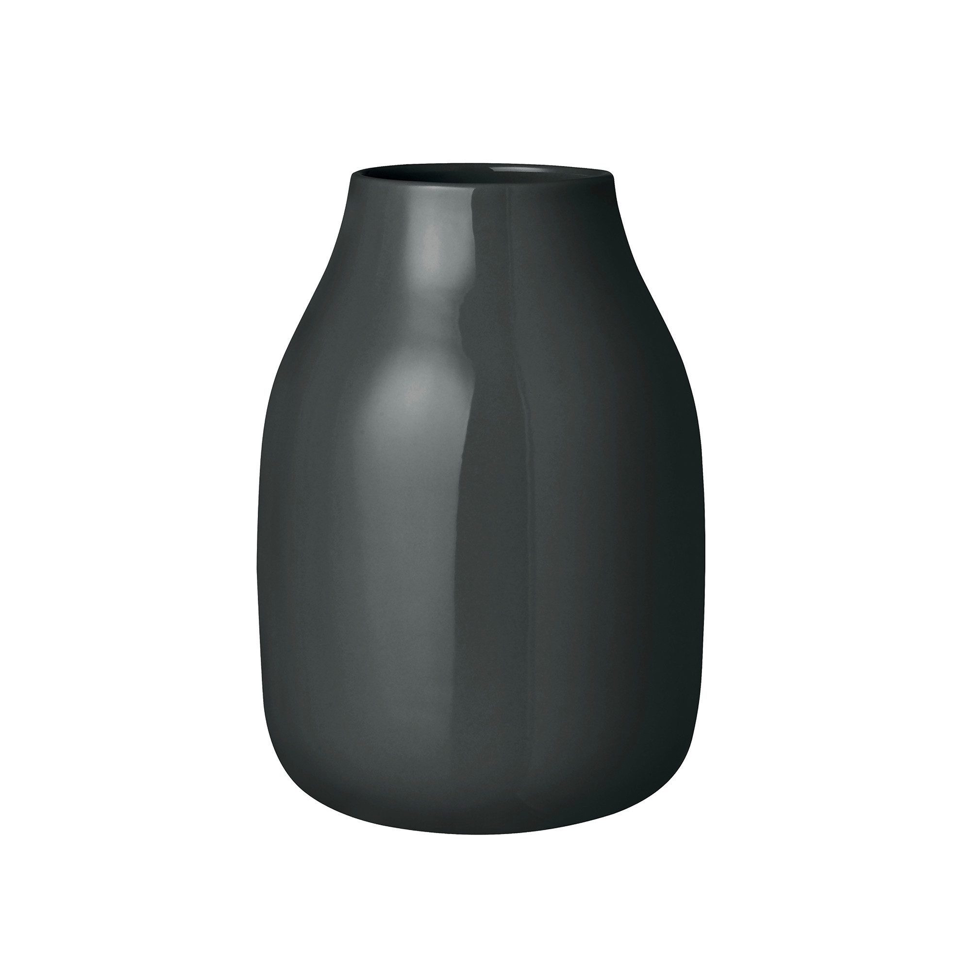 blomus Dekovase -COLORA- Vase: Handgefertigte Eleganz mit matter Oberfläche, Handgefertigt, Keramik & Porzellan, Matt, Schutznoppen, Zeitloses Design