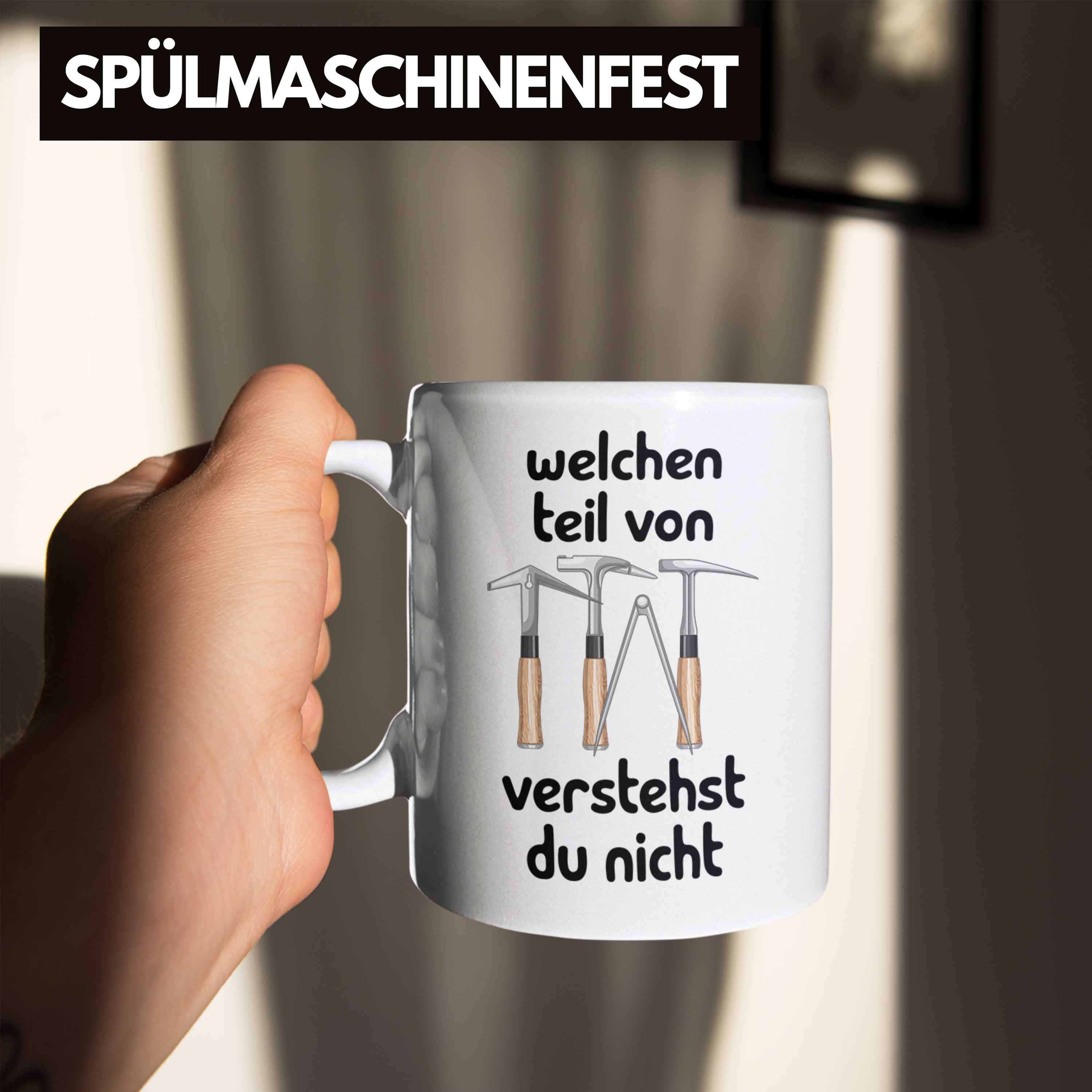 D Spruch Geschenk Lustiger Tasse Verstehst Teil Trendation Tasse Welchen Weiss Von Dachdecker