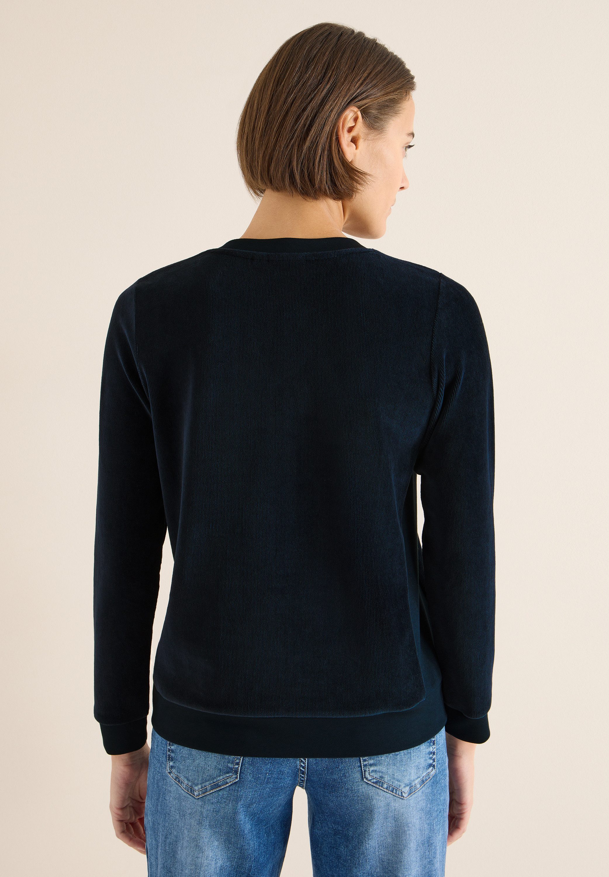 CECIL Langarmshirt mit Rundhalsausschnitt günstig online kaufen