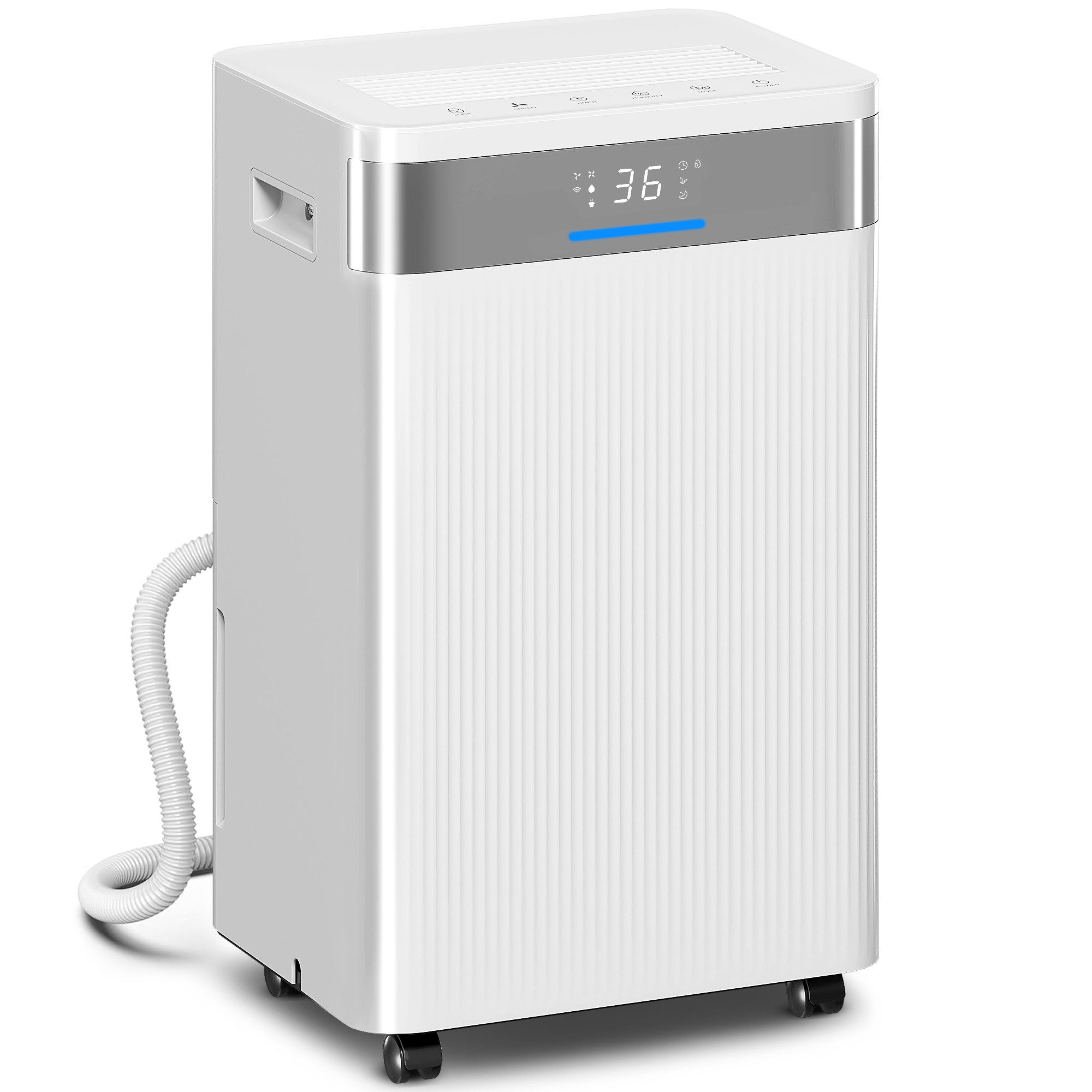 HOMCOM Luftentfeuchter 24-Stunden-Timer, Entfeuchtung 20 l/Tag, Tank 4.5 l, günstig online kaufen