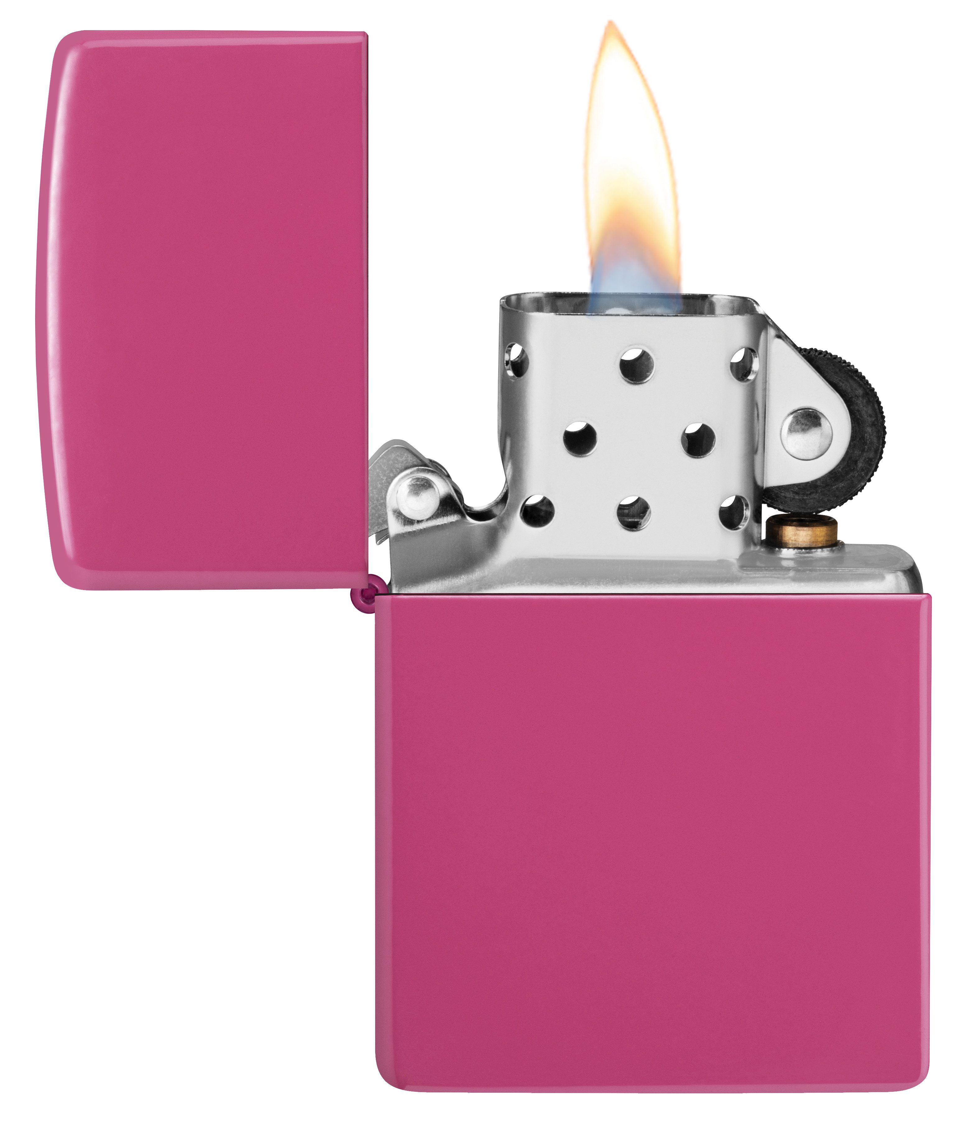 Zippo Feuerzeuge Zippo Sturmfeuerzeug - Base Model - Nachfüllbar Windfest Geschenkbox