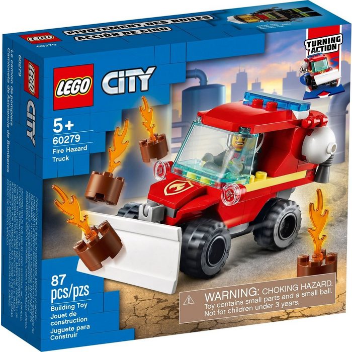 LEGO® Konstruktionsspielsteine LEGO® City - Mini-Löschfahrzeug (Set 87 St)