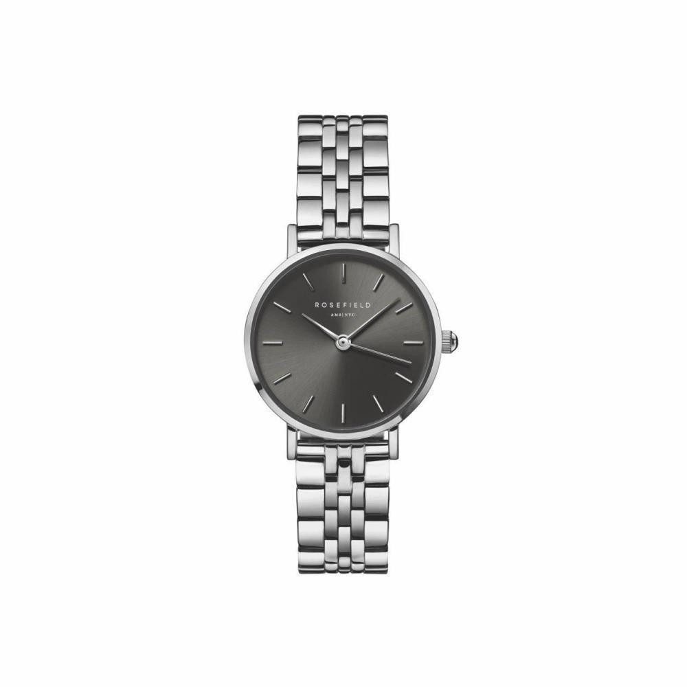 Quarzuhr ROSEFIELD Damenuhr Small Edit Grau Silber SGSSS-SE03