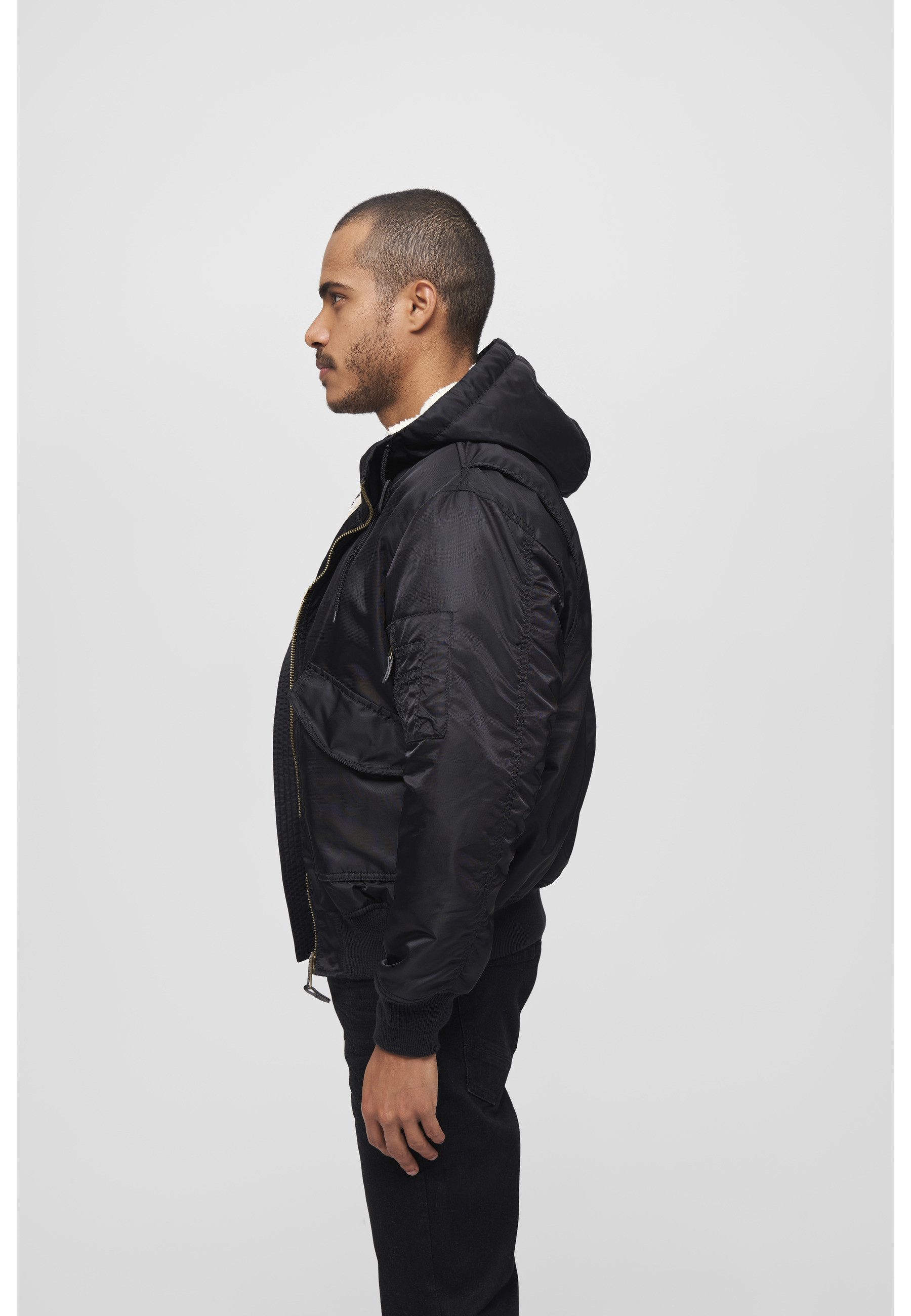 Brandit Bomberjacke Brandit Herren CWU Jacket hooded (1-St)