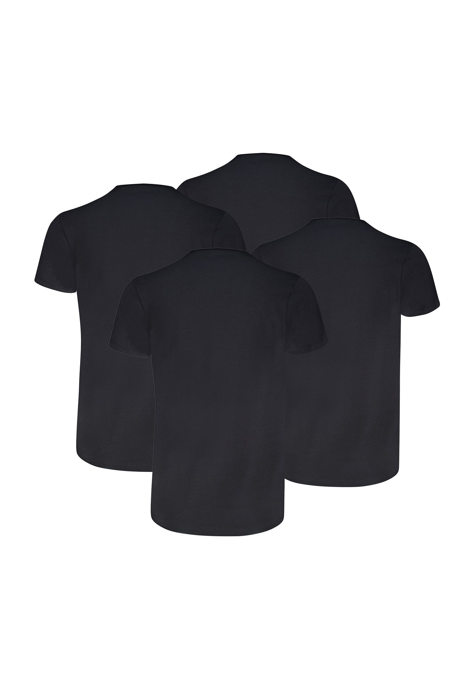 Levi's® Poloshirt LEVIS MEN SOLID CREW 4P (Packung, 4-tlg., 4er-Pack)