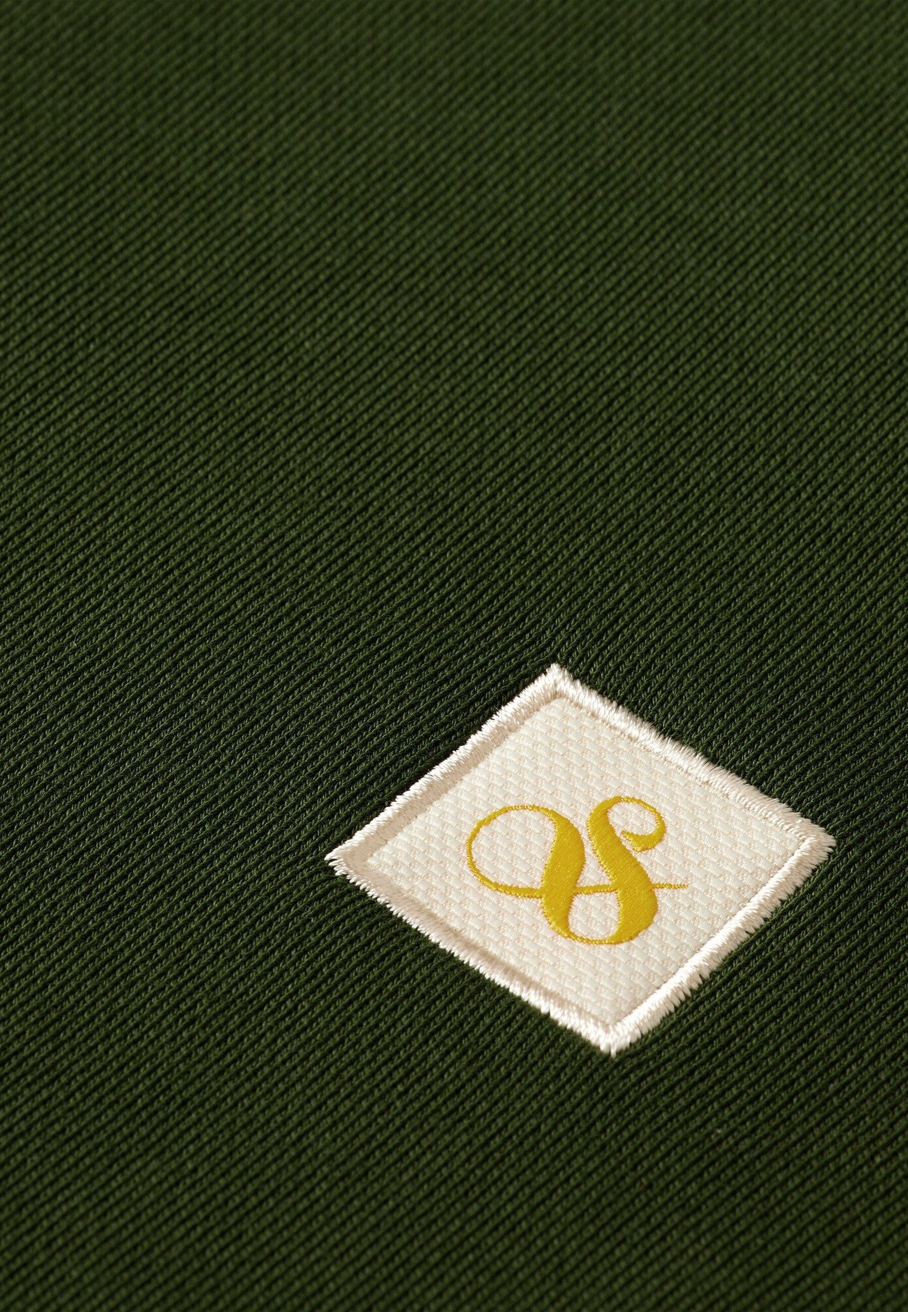 Scotch & Crew Essentials Pullover Sweatshirt Sweat (1-tlg) Logo Neck mit Soda Badge