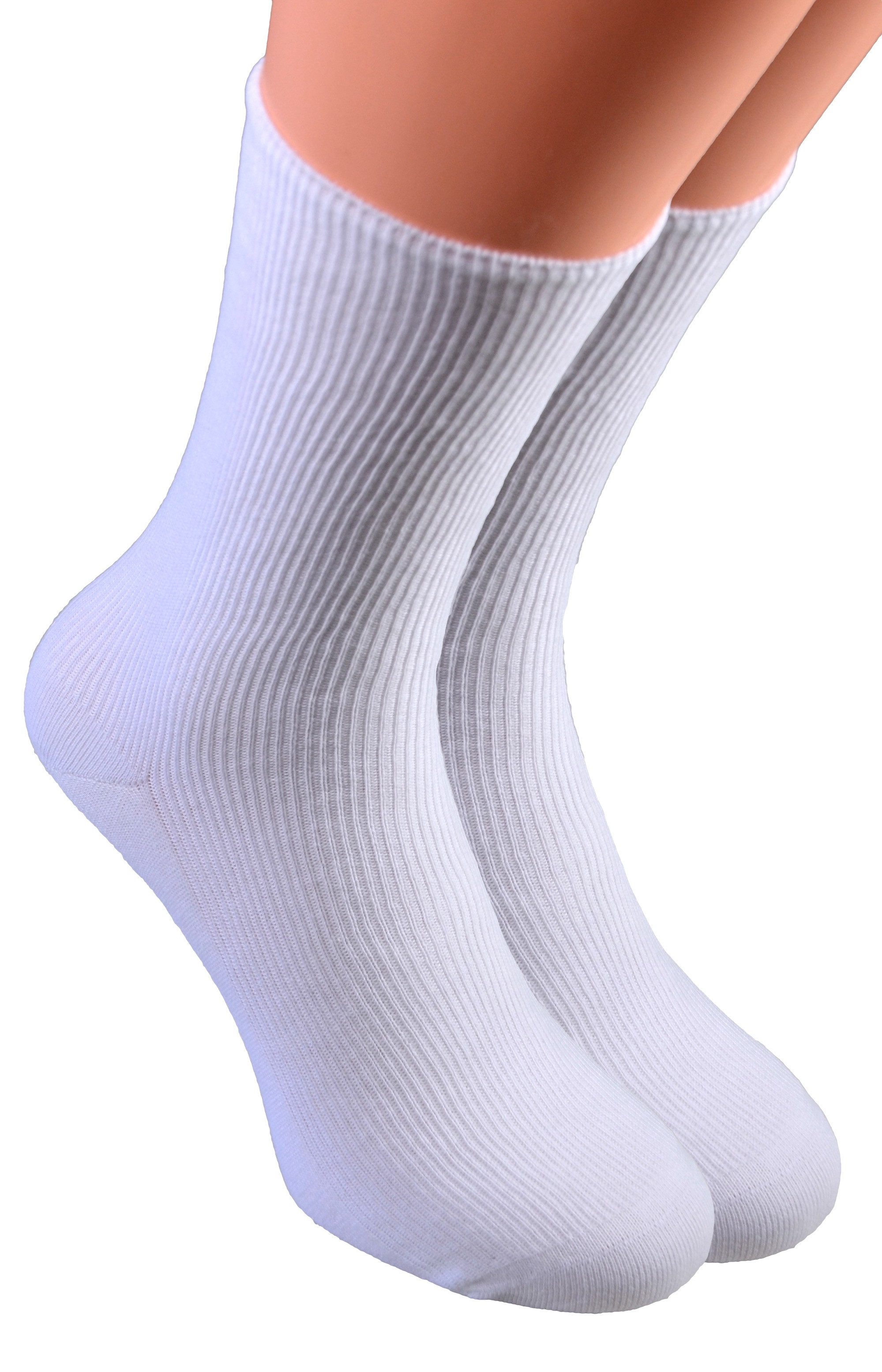 Cocain underwear Gesundheitssocken 100 Venensocken Arzt-Socken Größe 35 bis 50 100% Baumwolle Diabetiker (100-Paar) kochfest - 100% Baumwolle - für Diabetiker geeignet
