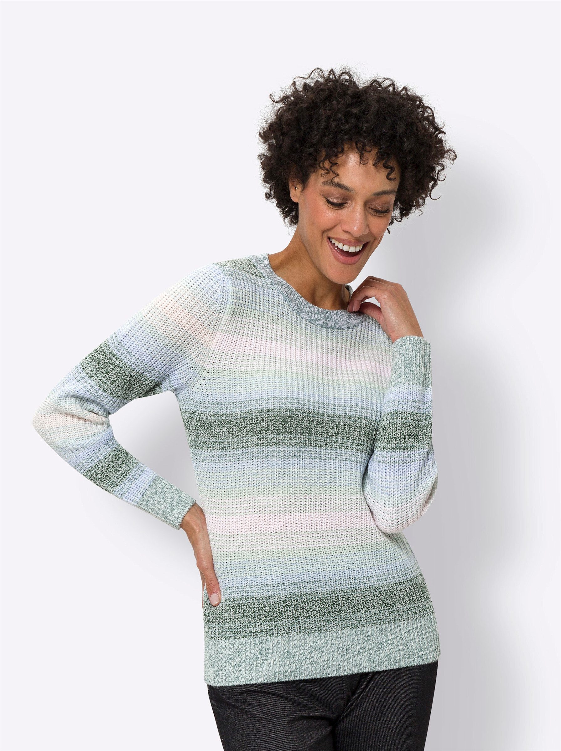 Strickpullover Langarm-Pullover