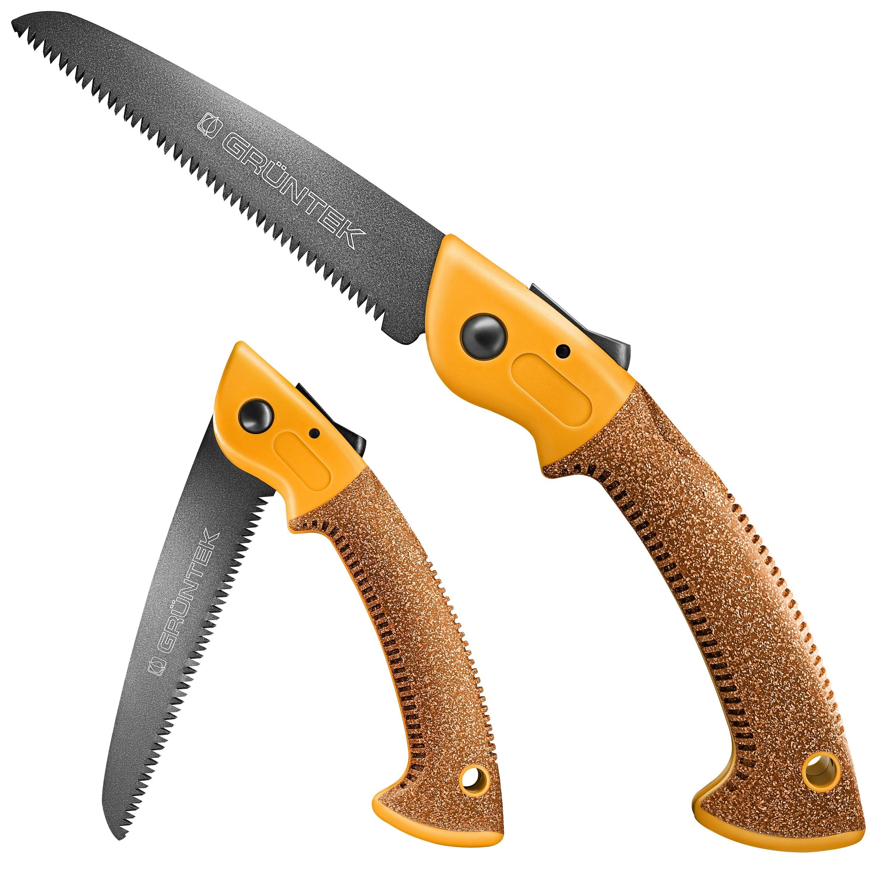 GRÜNTEK Klappsäge Astsäge ZANDER, gehärtetes Carbonstahl Sägeblatt 180mm (1 günstig online kaufen