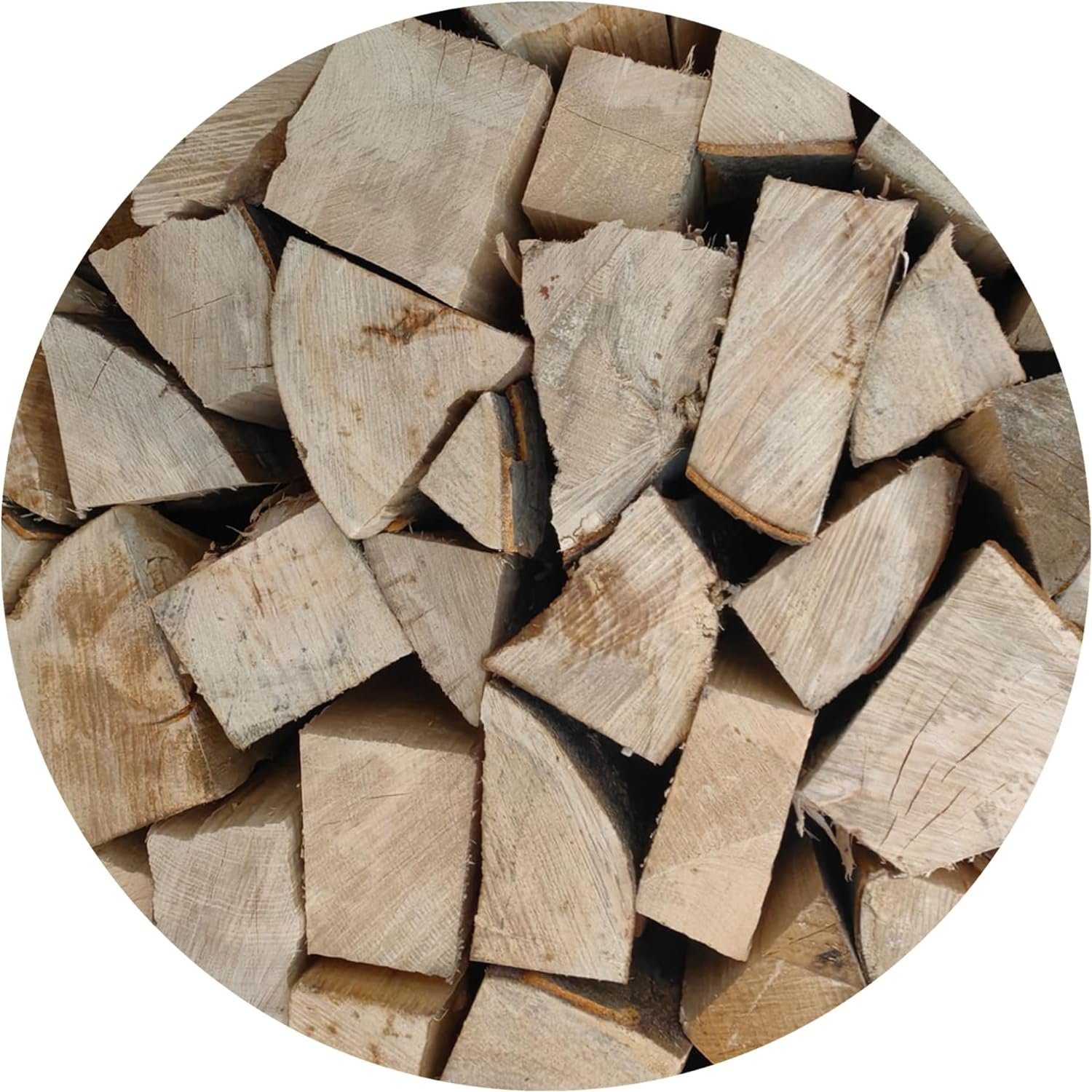 Best for Home Kaminholz Best For Home, Eichenholz 25 cm, Kammergetrocknet & Ofenfertig, fertig für Herd, Kamin, Feuerschalen, Lagerfeuer