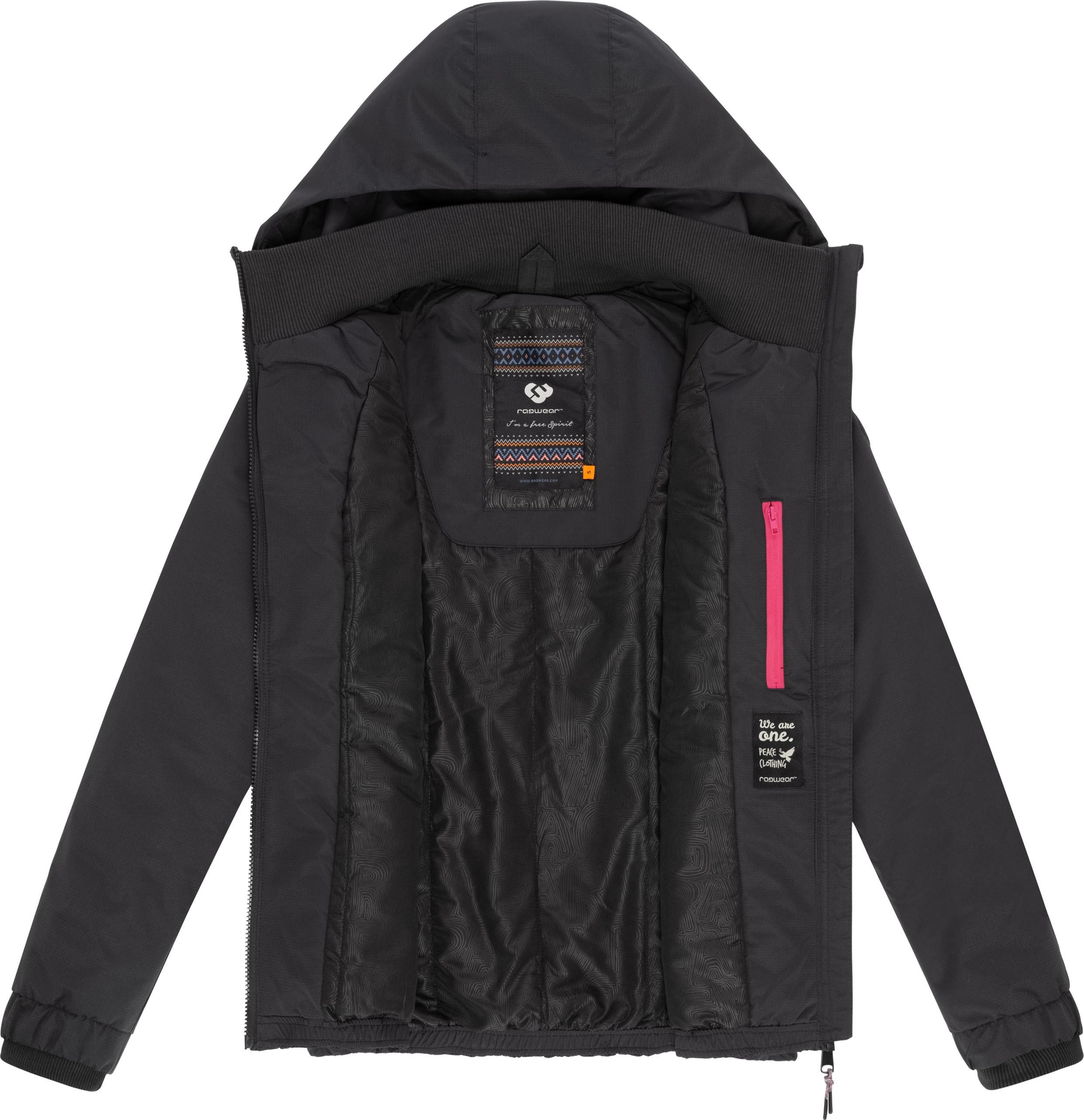 Ragwear Winterjacke Dizzie Warm Rain Wasserdichte warme Damen Jacke mit Kapuze