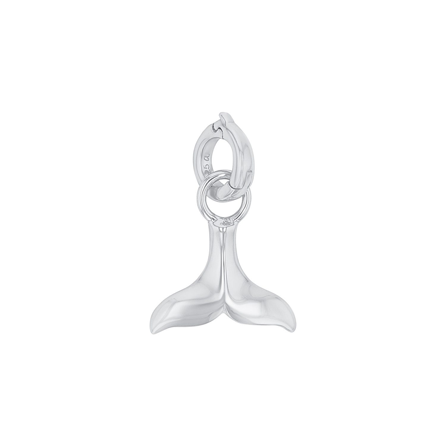 Amor Bead Amor Charm für Damen, 925 Sterling Silber, Flosse (Charm, 1-tlg)