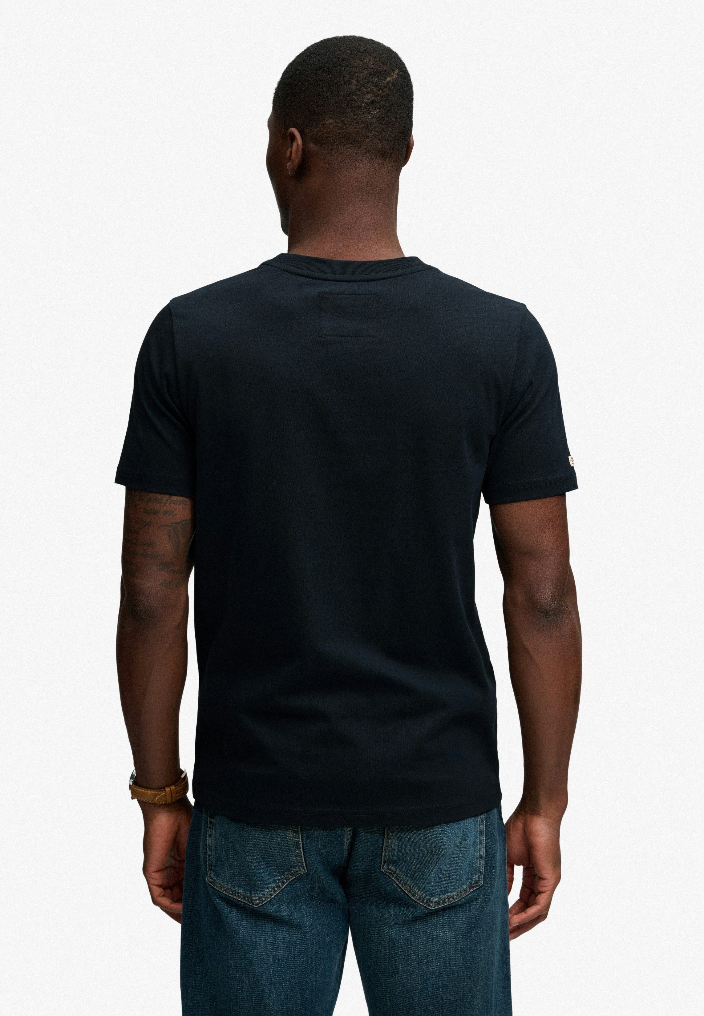 Superdry Rundhalsshirt VL CLASSIC TEE mit klassischem Vintage-Logo Print