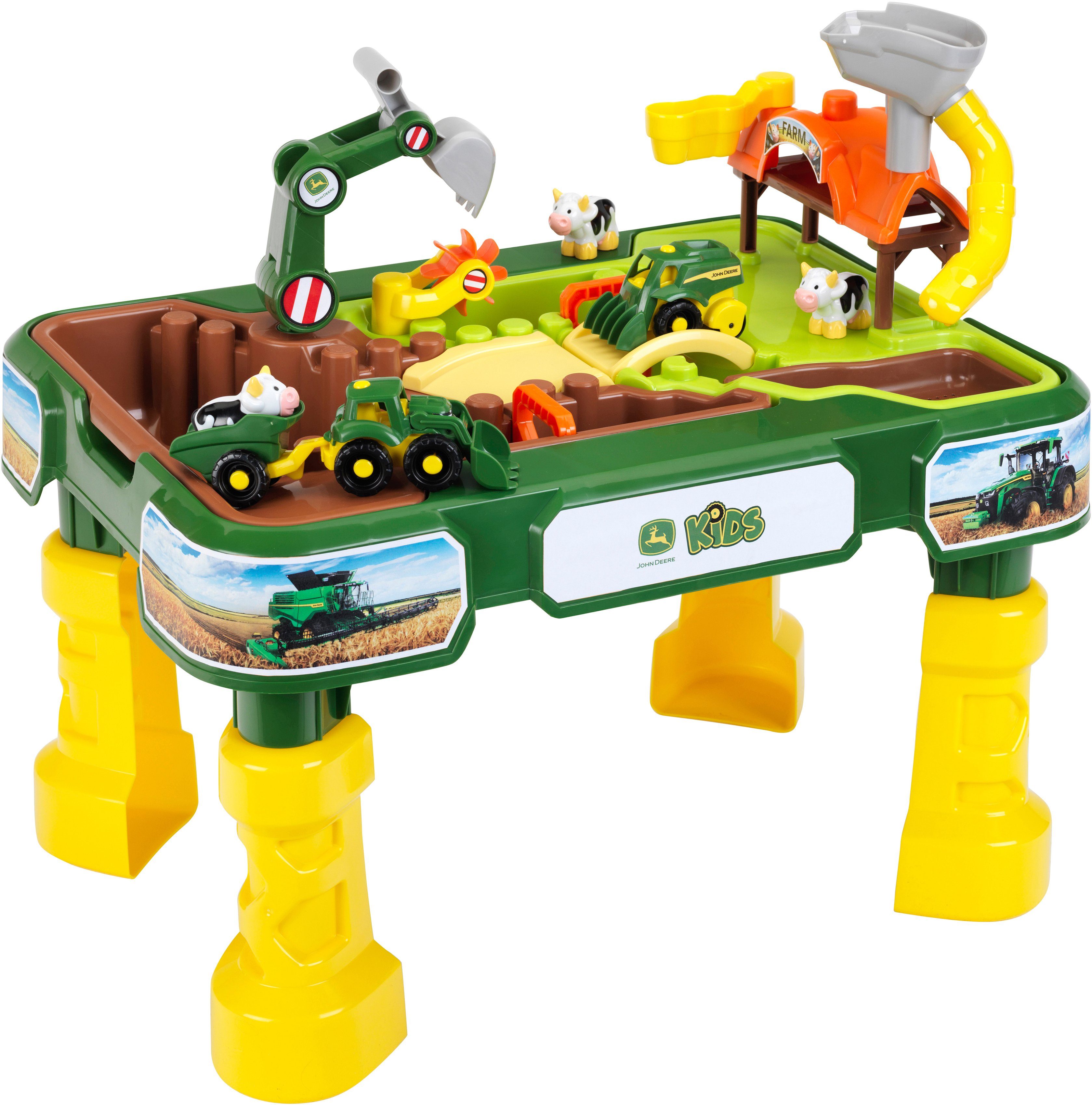 Klein Spieltisch John Deere, 2in1 Farm