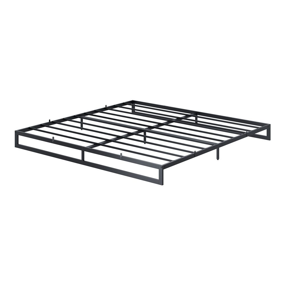 VitaliSpa® Bettgestell Lenora, Schwarz, 180x200 (1-tlg)