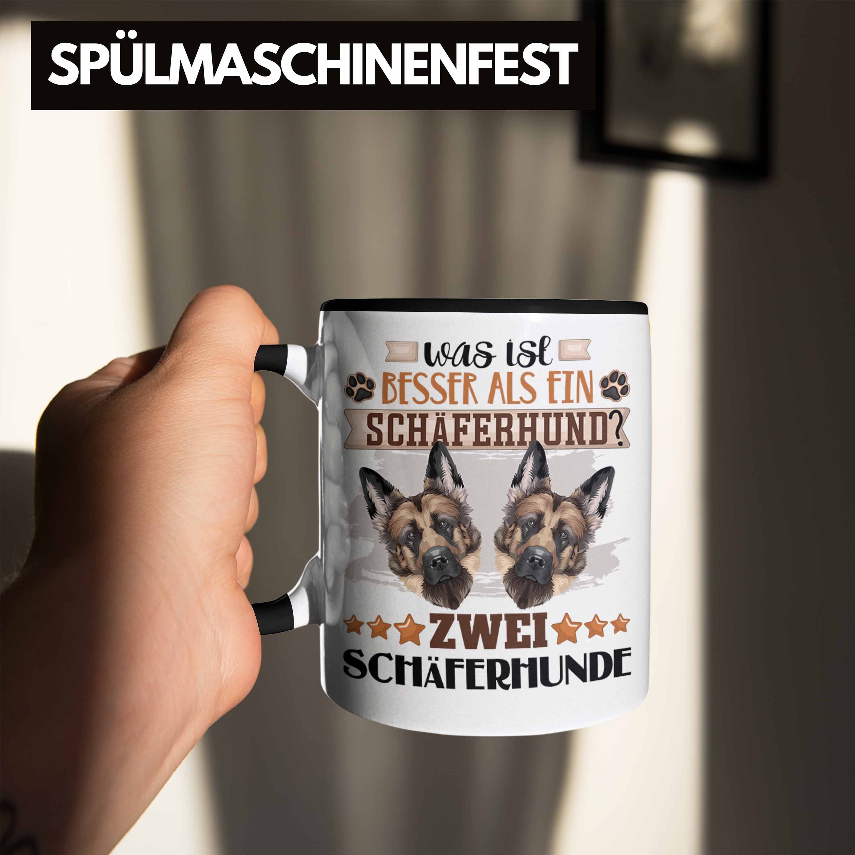 Tasse Tasse Spruch Was I Schäferhund Schwarz Geschenkidee Trendation Besitzer Geschenk Lustiger