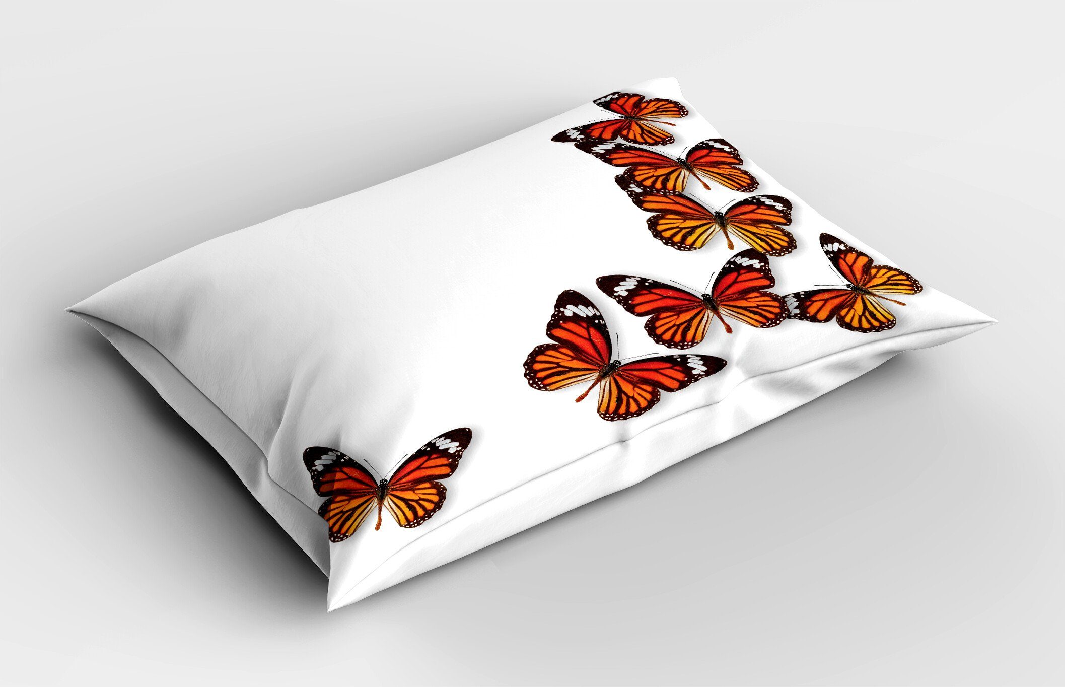 Monarch Frühling Standard Stück), Kissenbezüge Abakuhaus Dekorativer Bug Exotisch (1 Size Gedruckter Kopfkissenbezug,