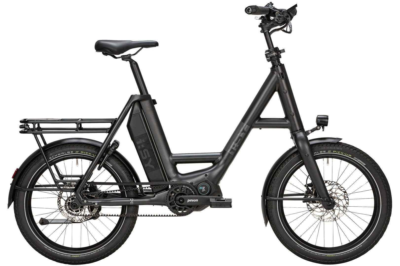 i:SY E-Bike i:SY P12 ZR 800 Wh schwarz 2024, 12 Gang, Getriebeschaltung, Pinion MGU E1.12, 800 Wh