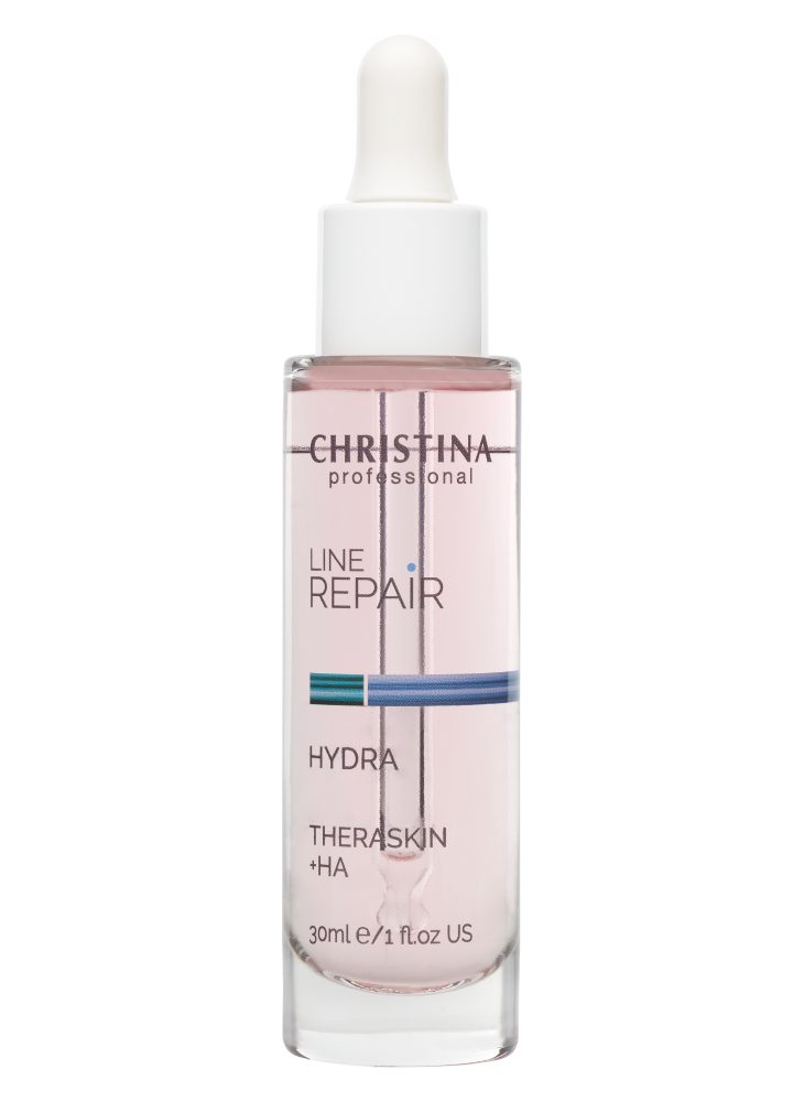 Christina Cosmetics Hyaluron Serum Anti Aging Serum Line Repair Theraskin, 1-tlg., Hochwertiges Antifalten Serum, 30ml