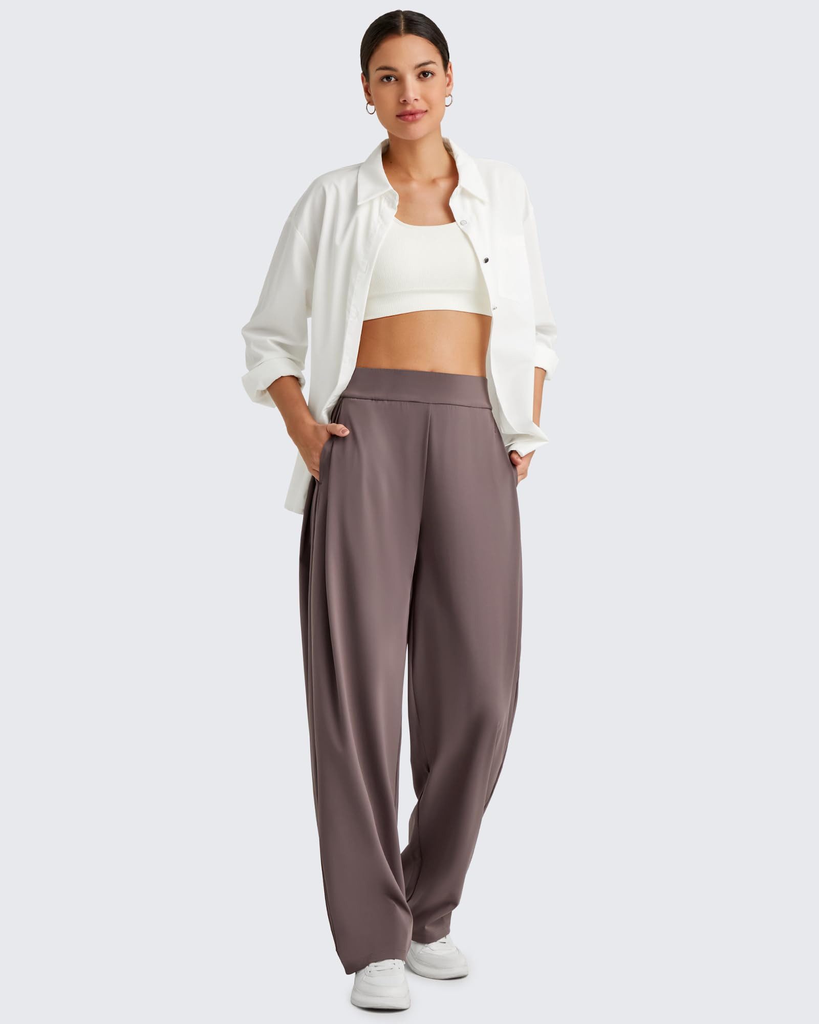 G4Free Palazzohose G4Free Damen Weite Business-Freizeithose, günstig online kaufen