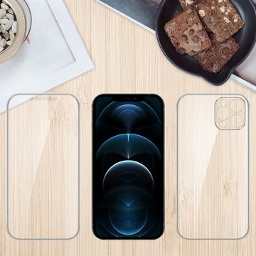 Cadorabo Handyhülle Apple iPhone 12 Apple iPhone 12, Flexible Case Handy Schutzhülle - Hülle - Back Cover 360° Grad