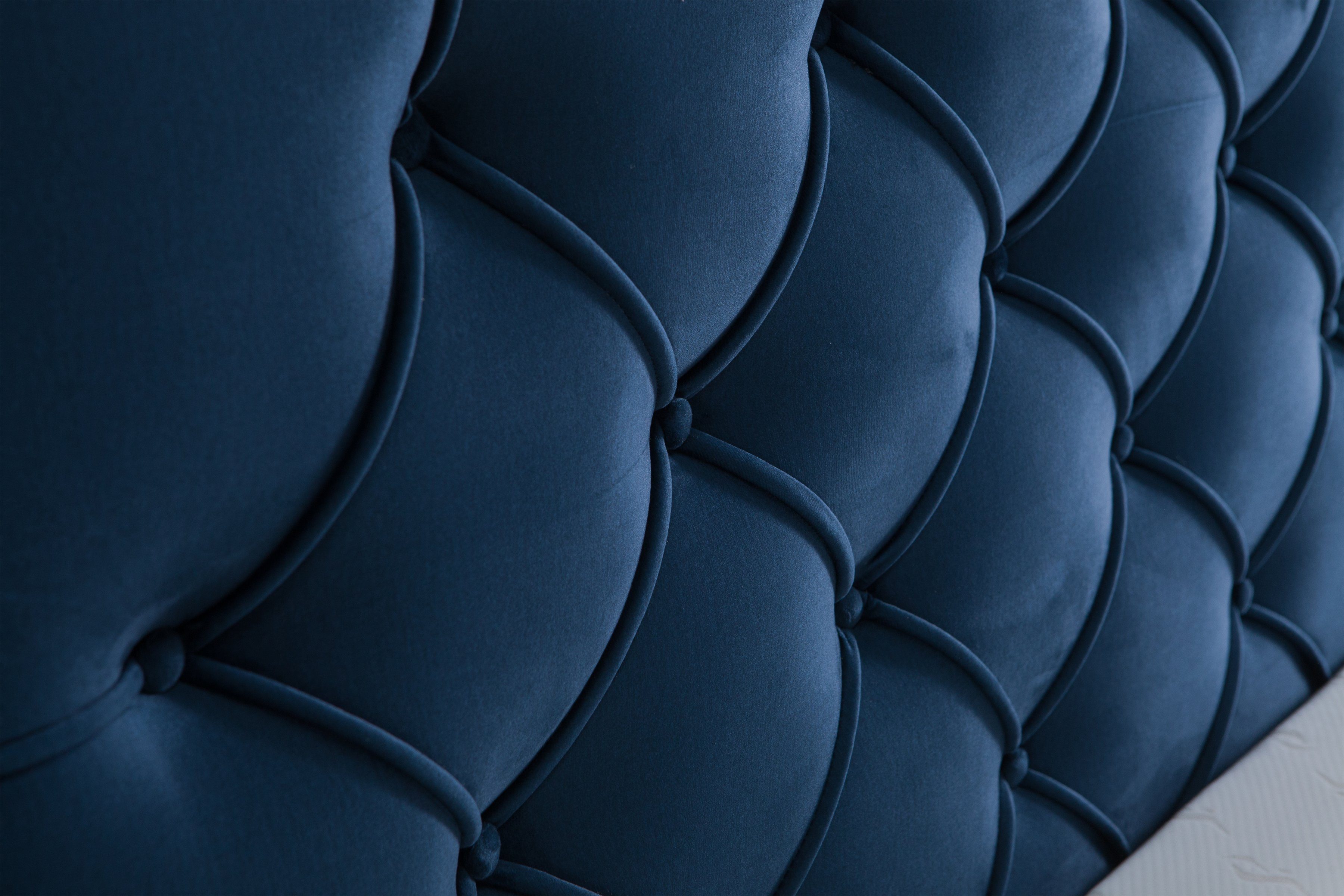PROMETO Möbel Boxspringbett Arosa 7-Zonen-Taschenfederkernmatratze 180 x 200 cm - LED 16 Farben