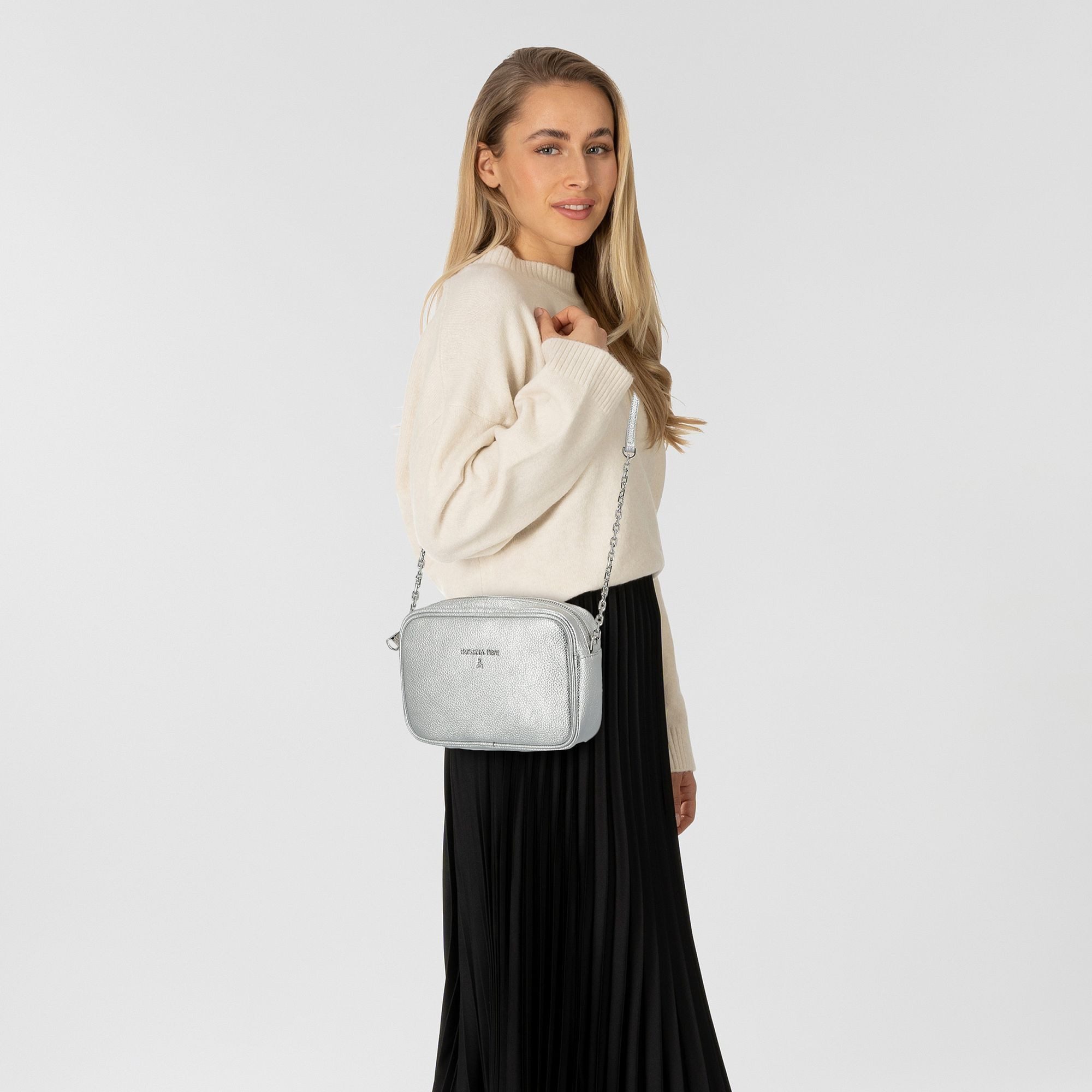 Patrizia Pepe Umhängetasche Fly, Leder