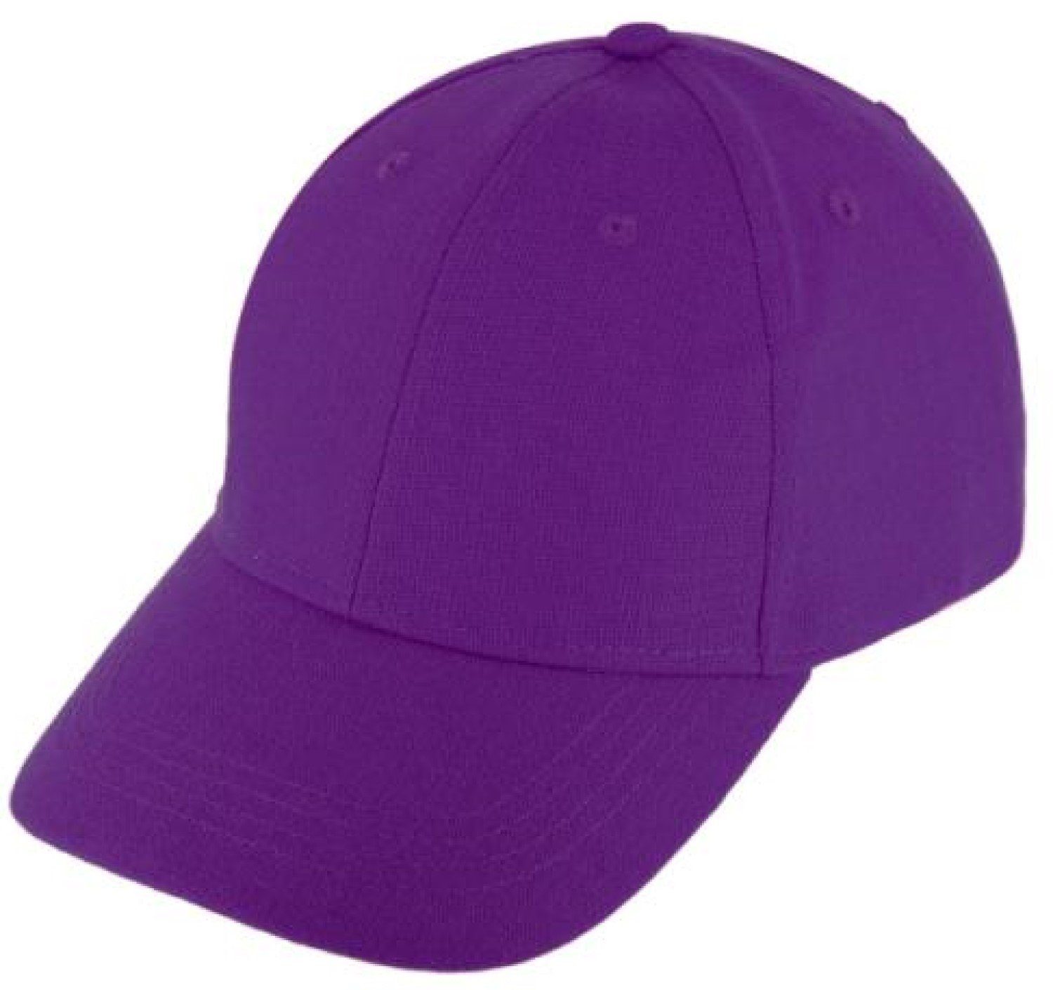 und Leinen Damen aus Cap Breiter Baumwolle Baseball-Cap 453-Pflaume Baseball