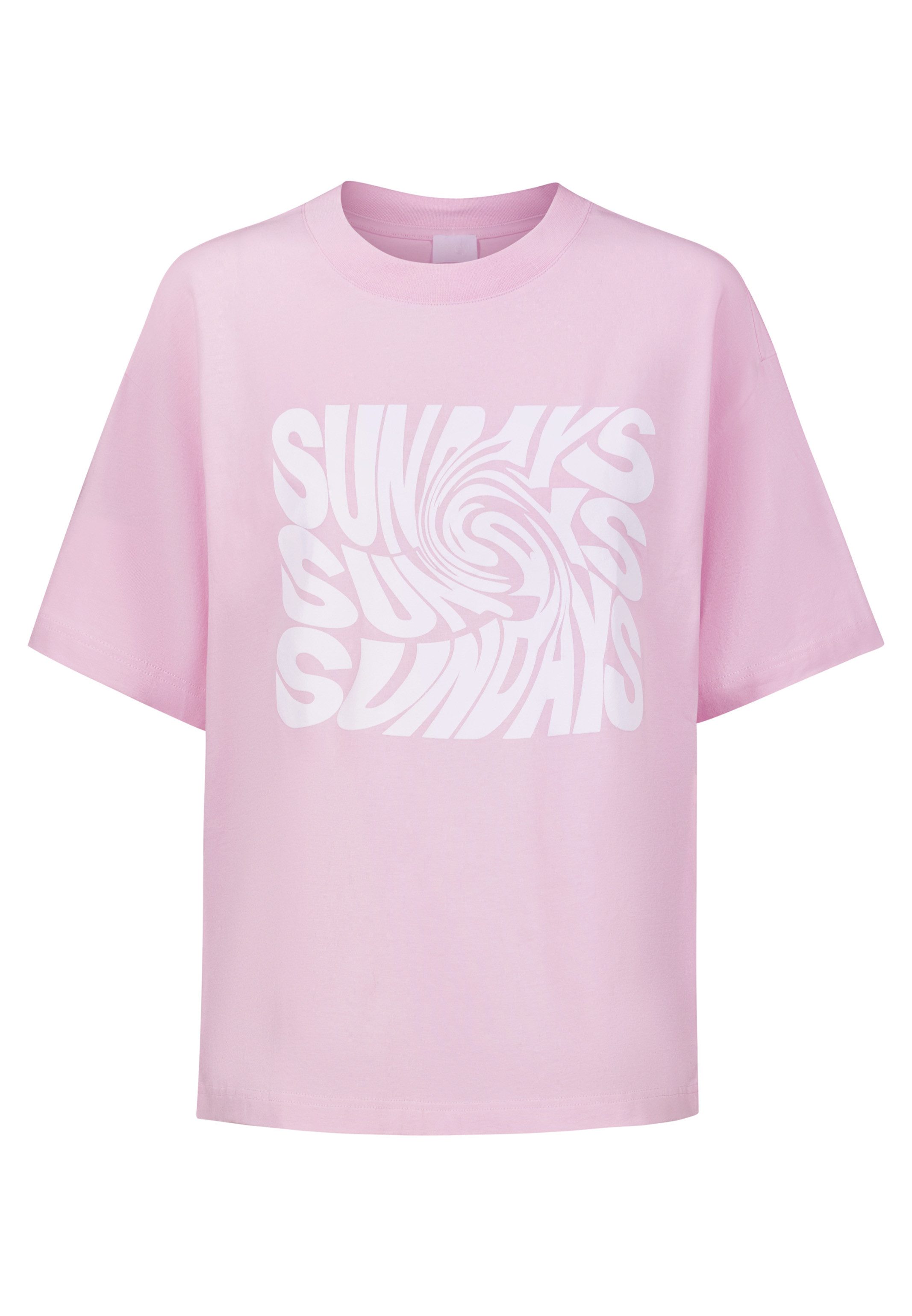 Mey Pyjamaoberteil Solid Love (1-tlg) Schlafanzug Oberteil - Baumwolle - Atmungsaktiv - Modischer Print vorn