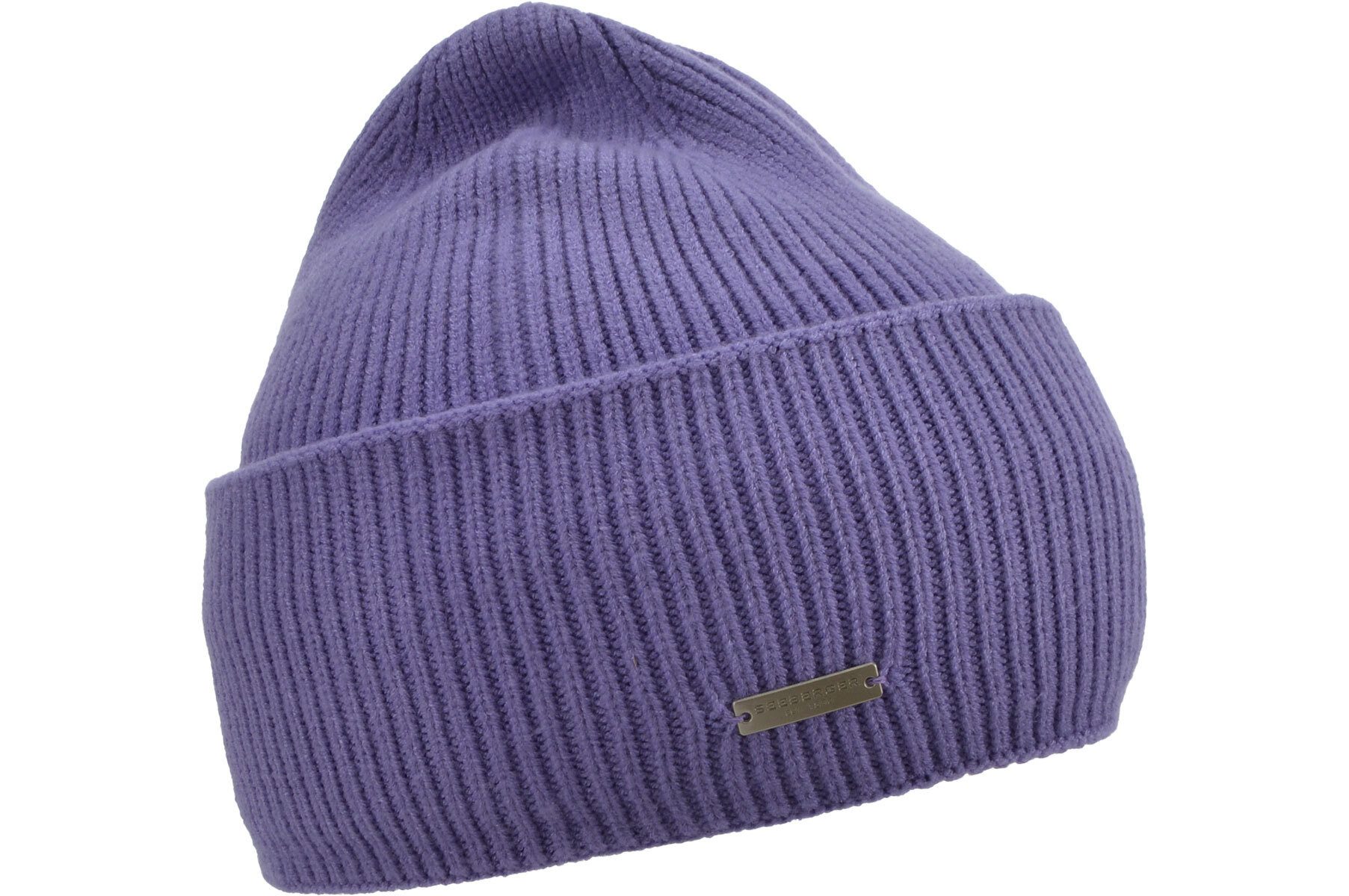 Seeberger Strickmütze Strickmütze mit Aufschlag 19701-1 günstig online kaufen