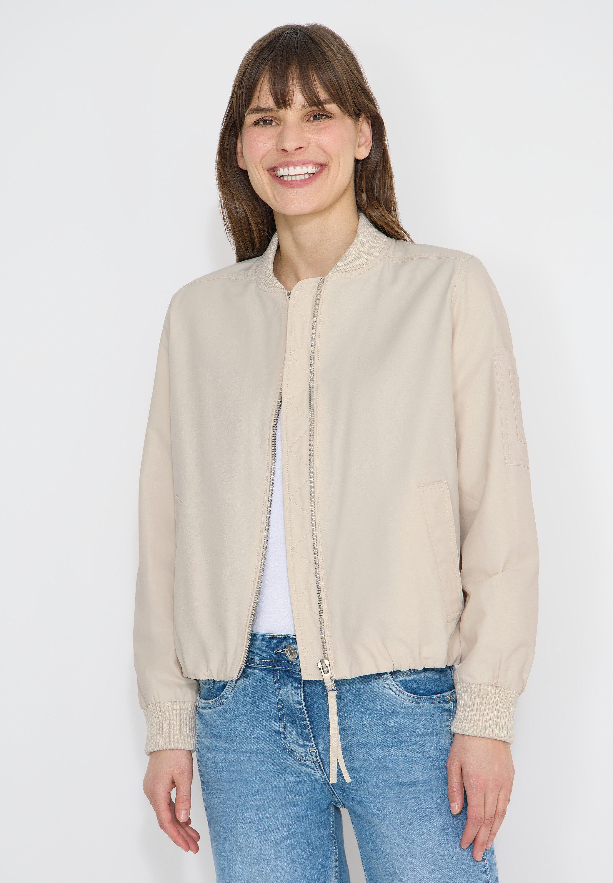 CECIL Blouson im soften Baumwoll-Mix