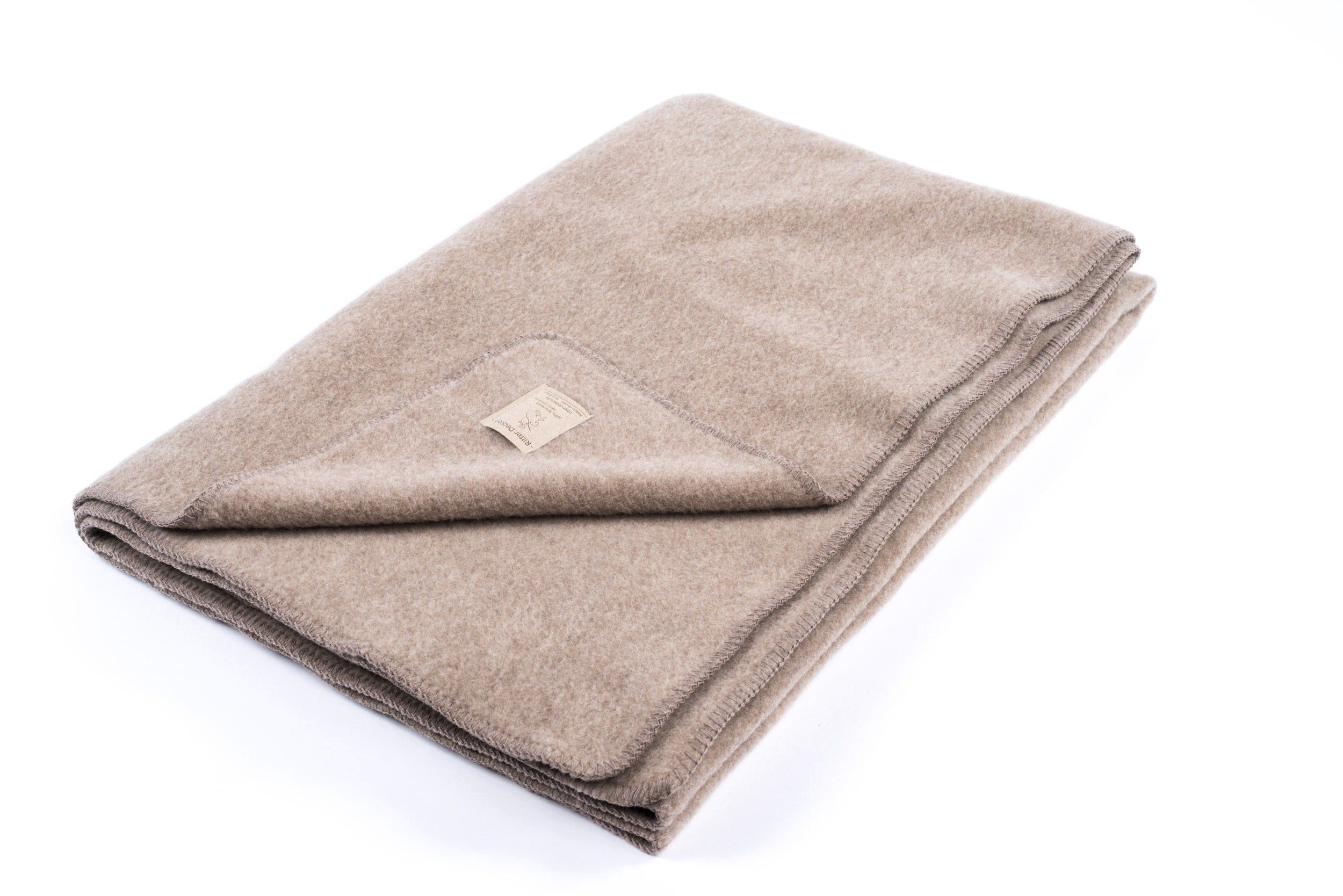 Wohndecke Merino Schurwolldecke Karlsbad aus 100% Merinowolle, mulesingfrei, Ritter Decken, Kuscheldecke, Sofadecke, Ganzjahresdecke, umkettelt, Made in Germany
