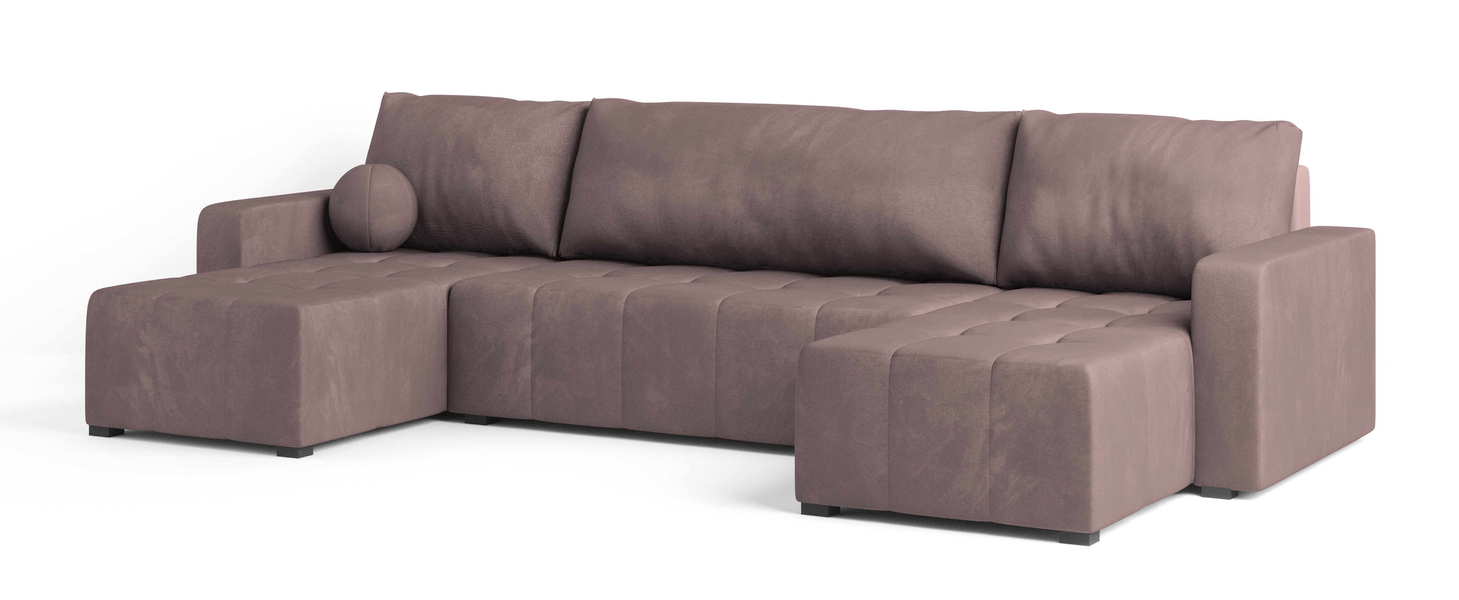 Masseno Ecksofa TOLARI mit Schlaffunktion U-Form, günstig online kaufen