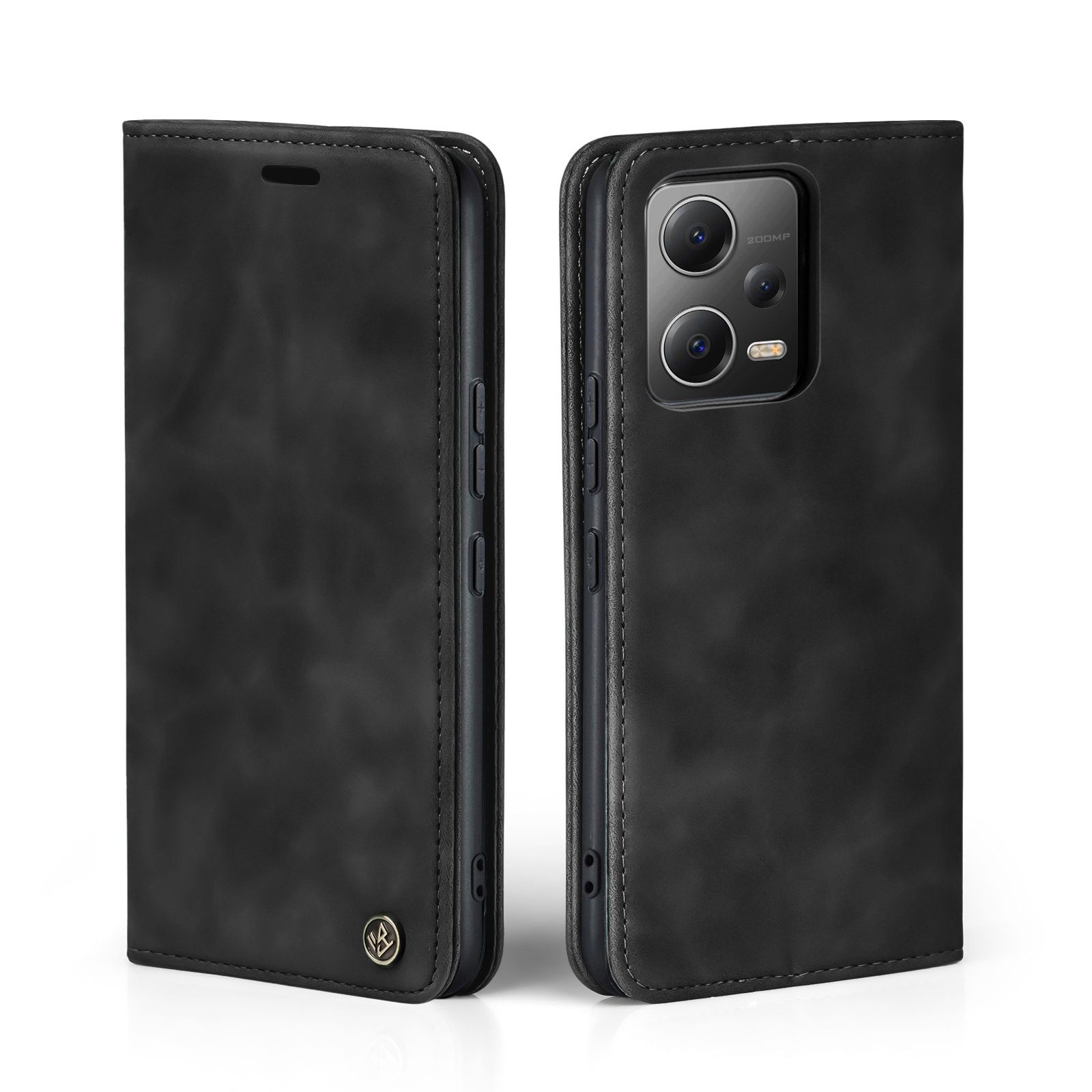 Tec-Expert Handyhülle Tasche Hülle für Xiaomi Redmi Note 12 Pro+ 5G 6.67 Zoll, 6.67, Cover Klapphülle Case mit Kartenfach Fliphülle aufstellbar