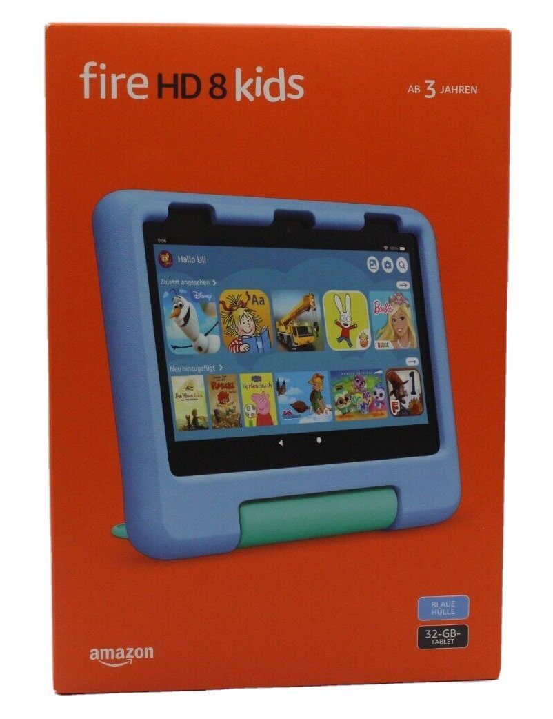 Amazon Fire HD 8 Kids Blau Kindergerecht) Tablet GB, 32 Fire 2022 Tablet OS, (8"