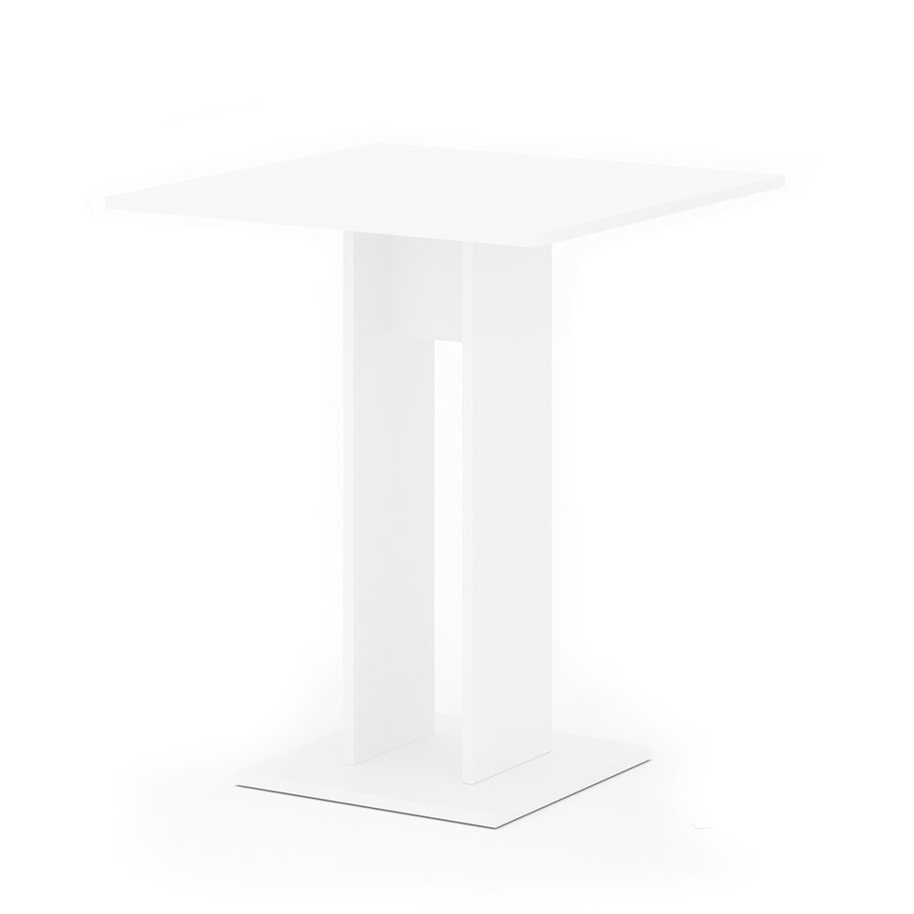 Vicco Esstisch Repose, Weiß, 65 x 65 cm günstig online kaufen