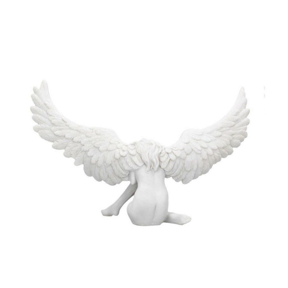 FANNOU Skulptur, Abstrakte Engel Flügel Figurine, Engel Kunst Harz Handwerk