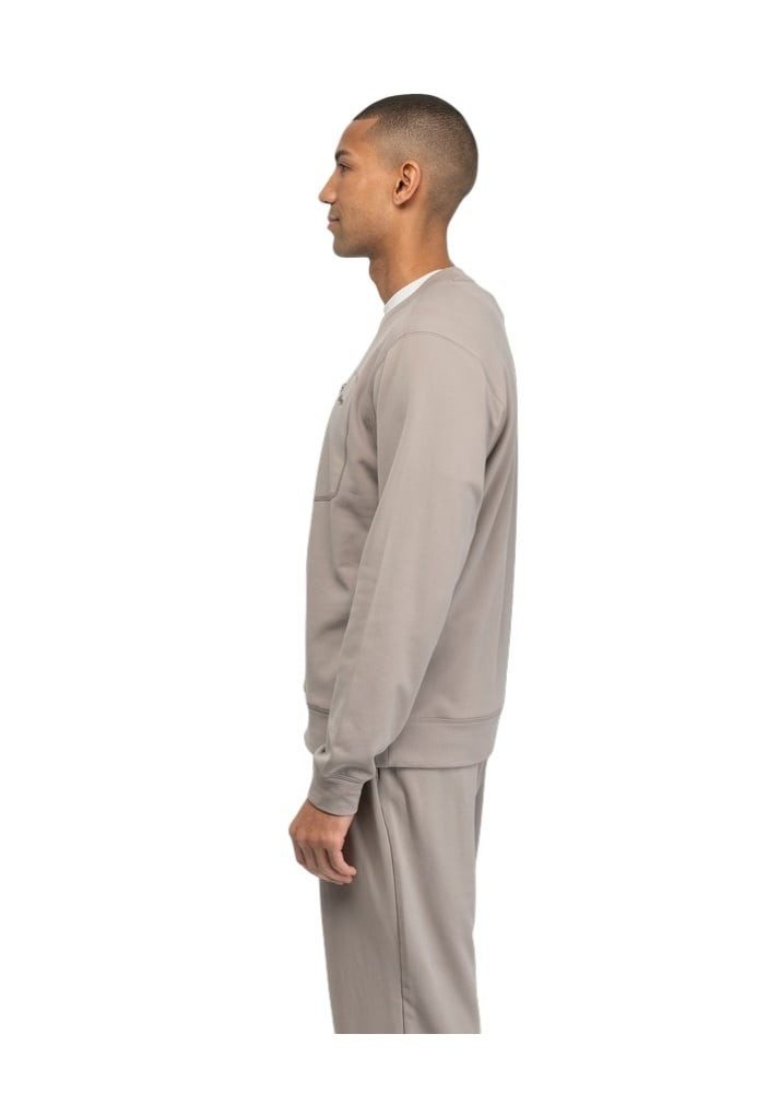 Bergans Sweatshirt Pullover Midtli Midlayer taupe/braun Herren