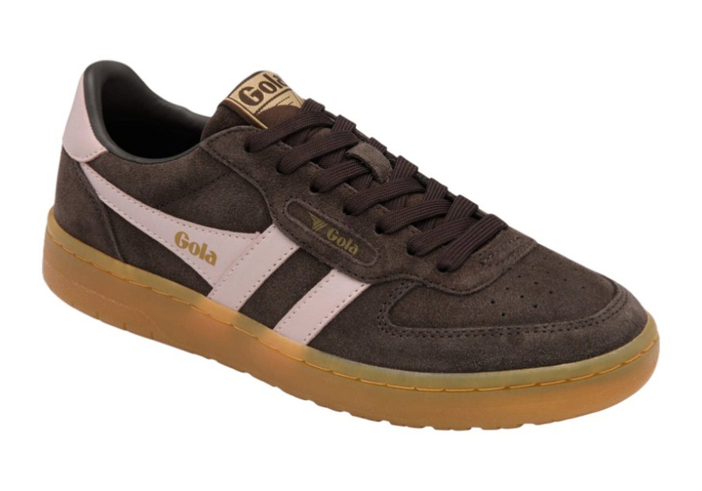 Gola Hawk '86 2026 (Wildleder) mocha/chalk pink Damen Sneaker
