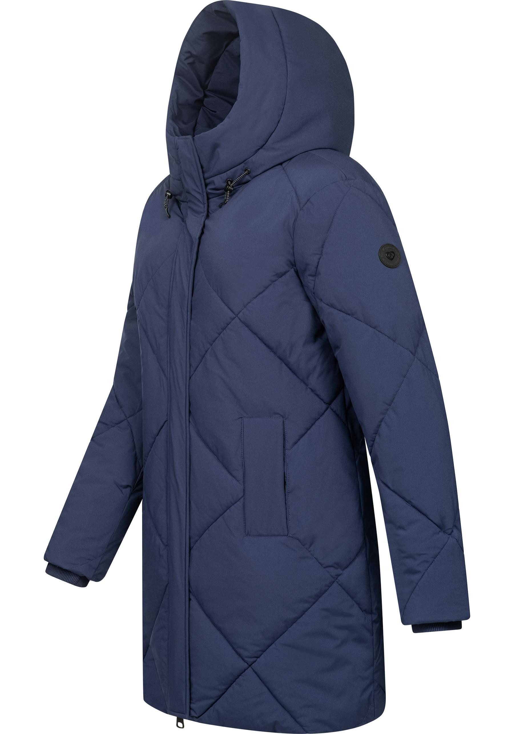 Ragwear Steppmantel Diamanta Wasserdichter Damen Kurzmantel günstig online kaufen