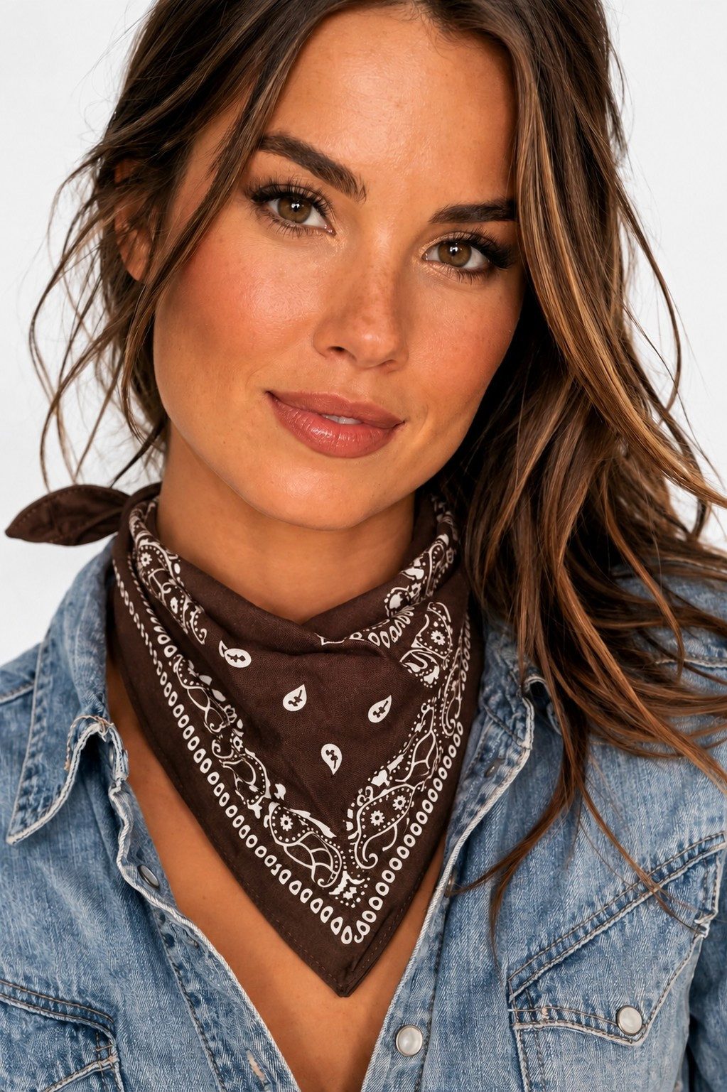 Cassandra Accessoires Bandana Tuch aus Baumwolle, (6-St), - Klassisches Paisley Halstuch, Kopftuch, Accessoire