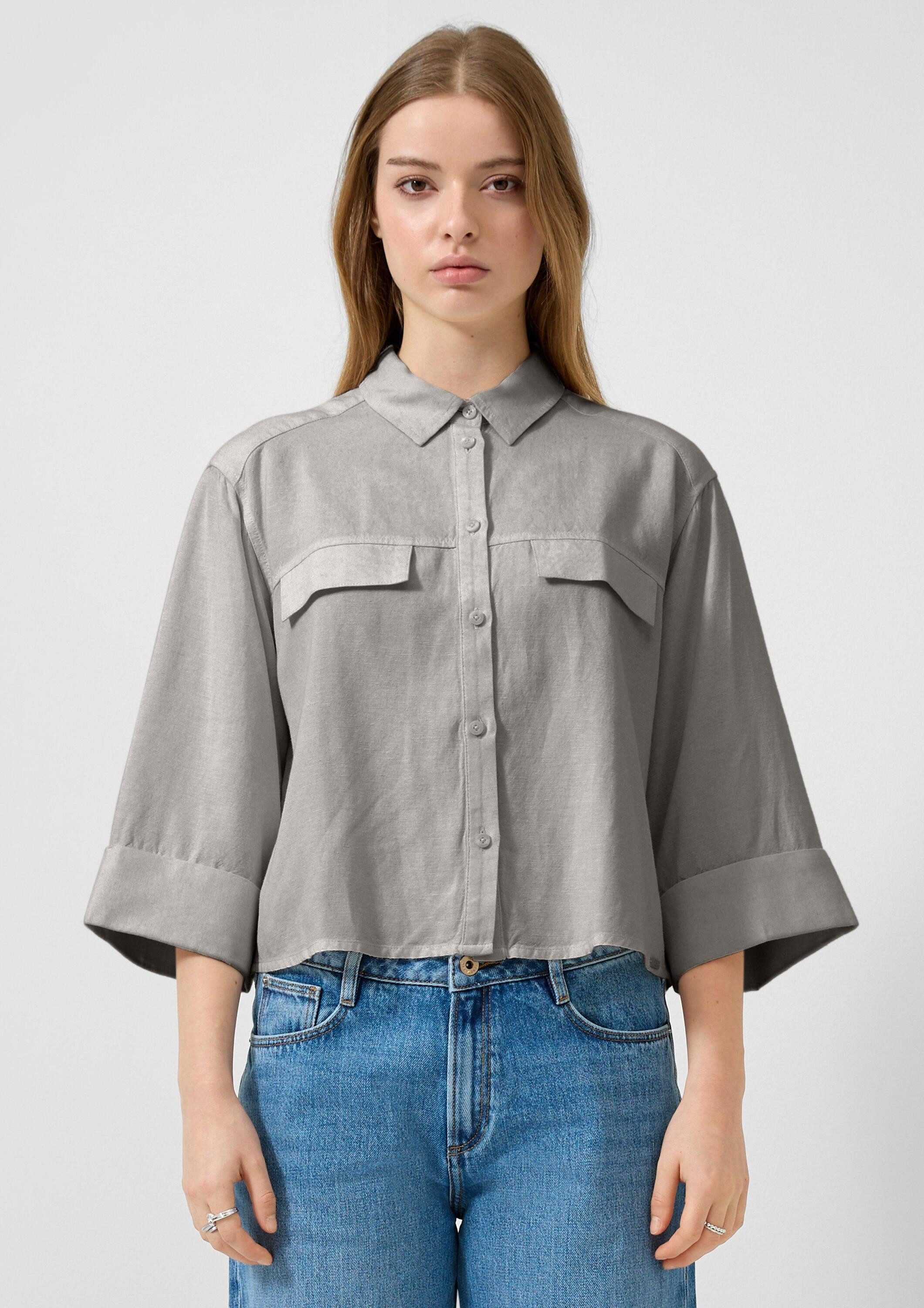 Kurzarmbluse Bluse