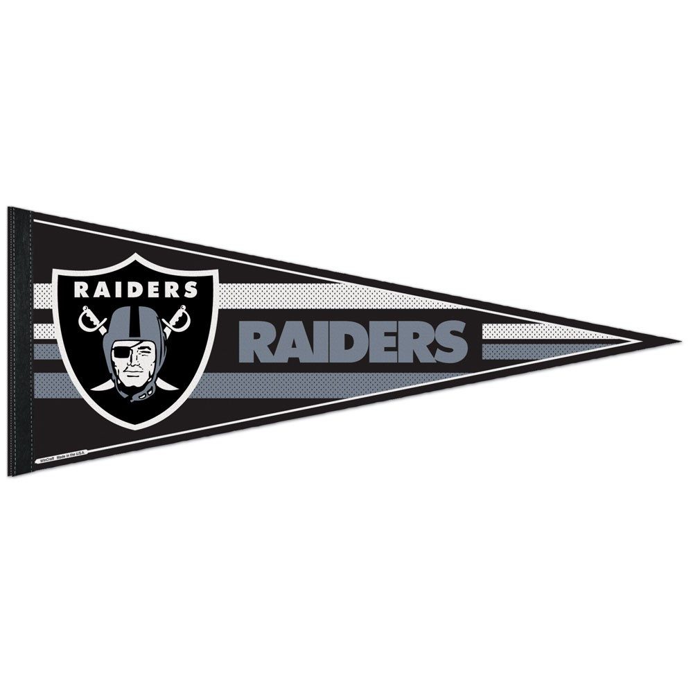 WinCraft Wanddekoobjekt NFL Filz Wimpel 75x30cm Oakland Raiders