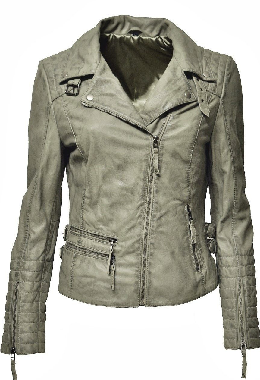 Zimmert Leather Lederjacke Liszy weiches Lammnappa günstig online kaufen