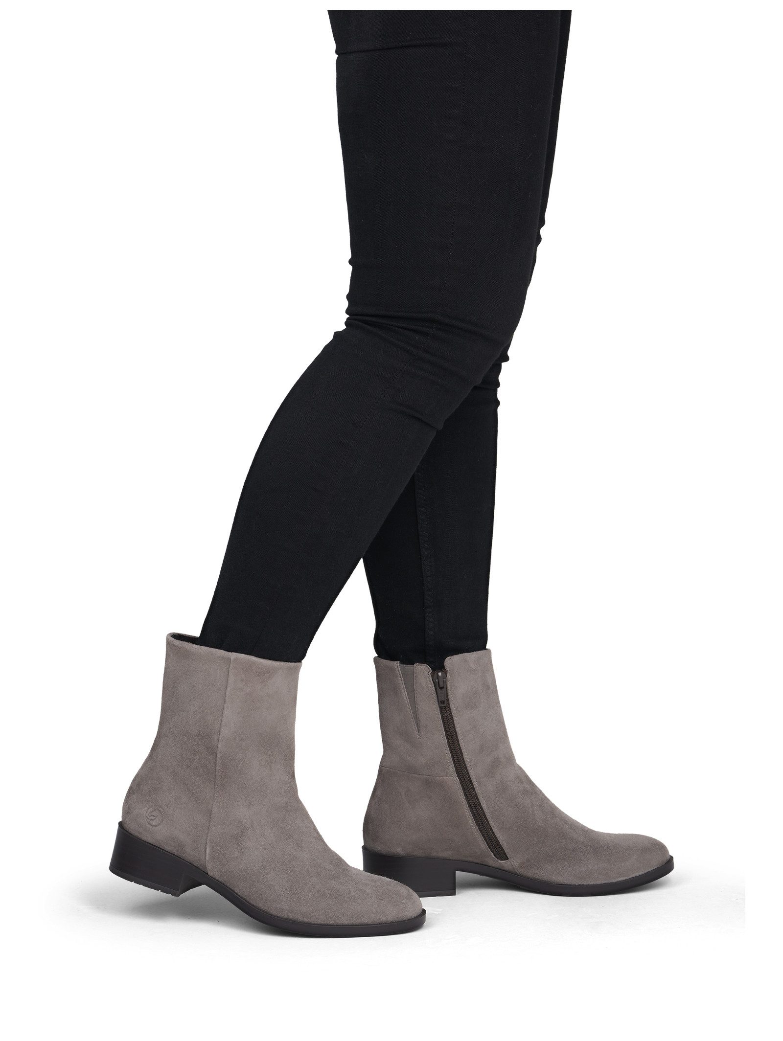 Remonte Stiefelette Veloursleder . Stiefelette