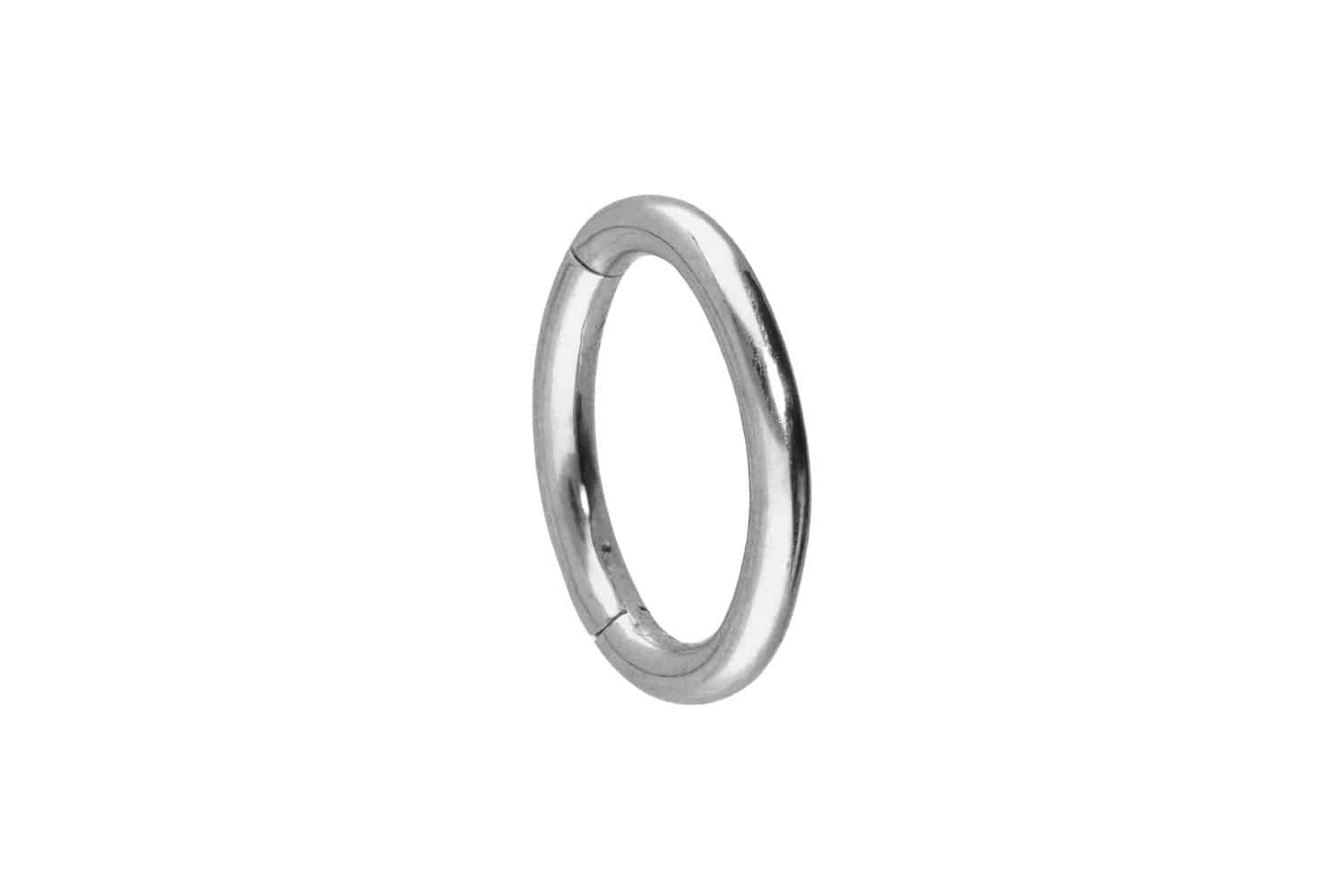 PIERCINGLINE Bauchnabelpiercing Titan Bauchnabelclicker OVAL (Clicker, 1-tlg)