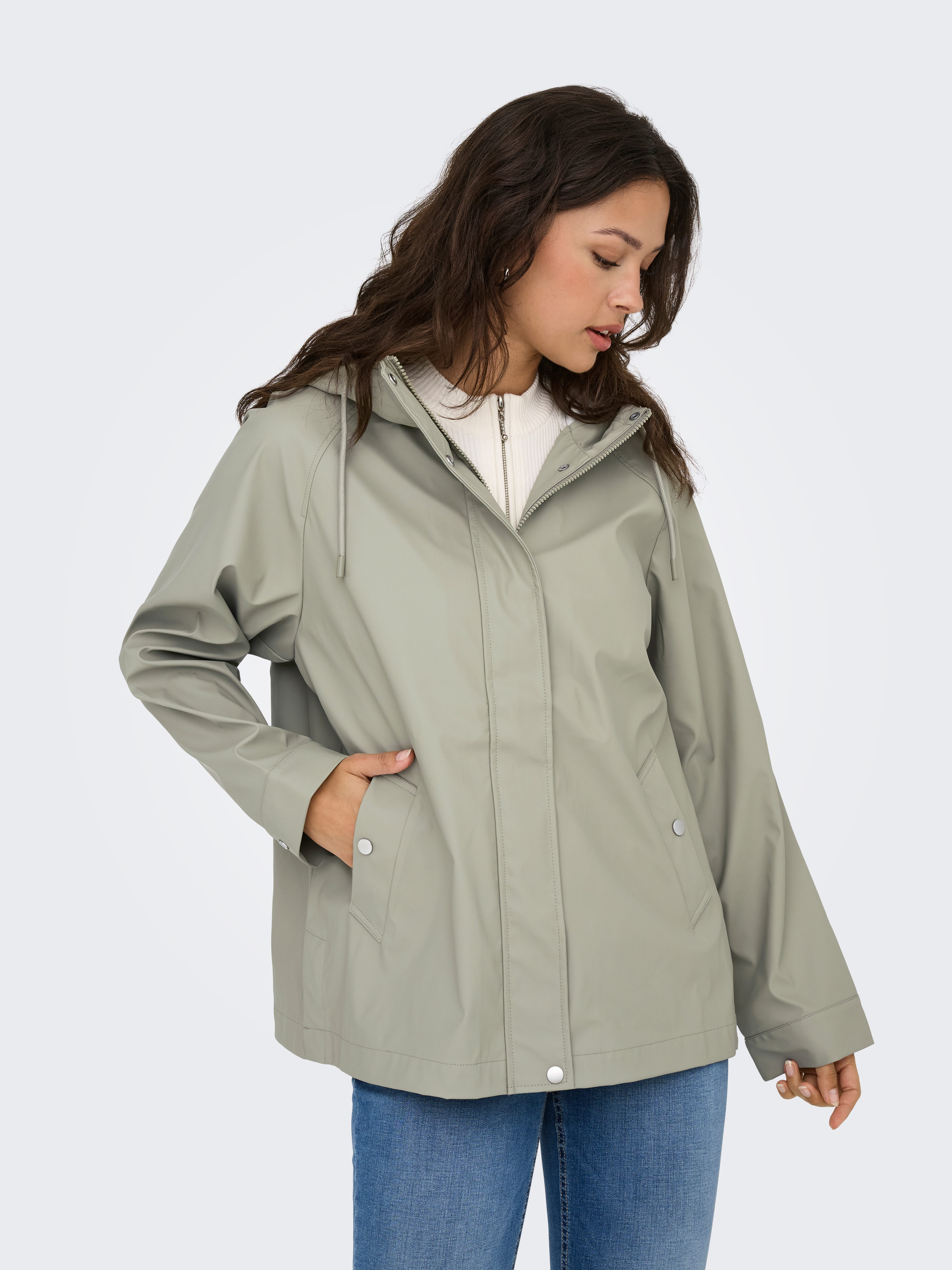 ONLY Allwetterjacke ONLELISA SHORT RAINCOAT OTW günstig online kaufen